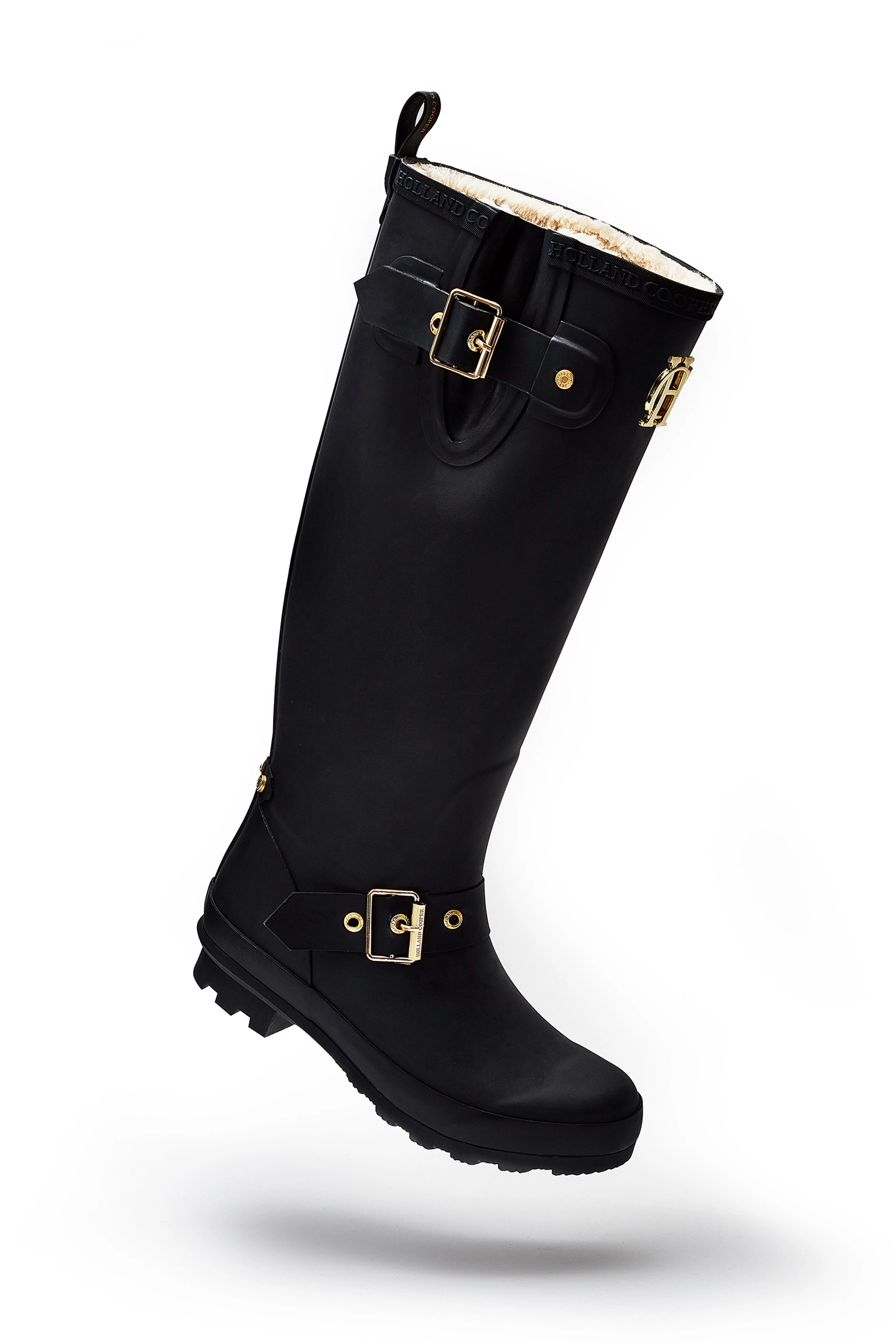 Sherpa Lined Regency Wellington (Matte Black) - Image 11