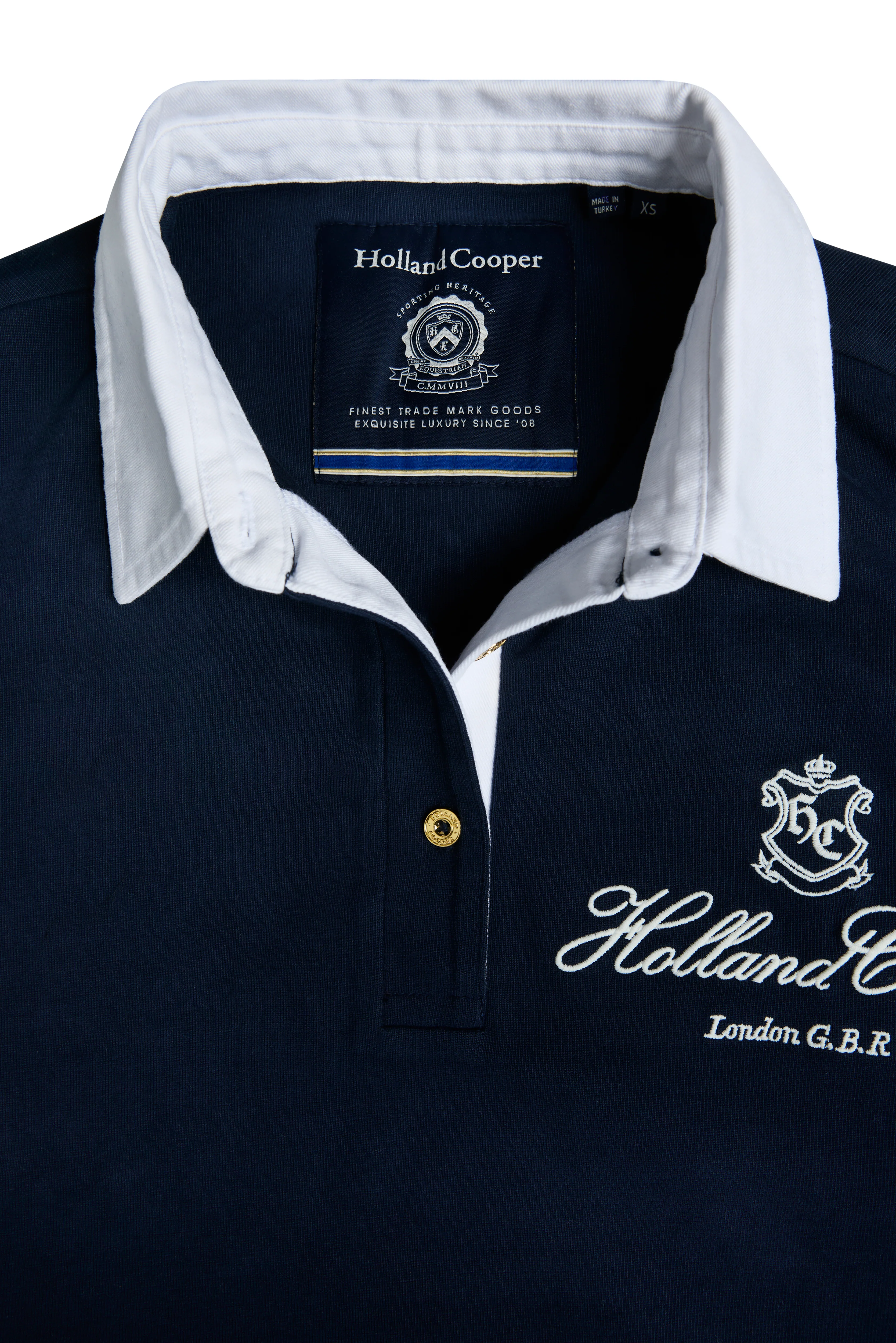 Short Rugby Shirt (Ink Navy) - Image 9