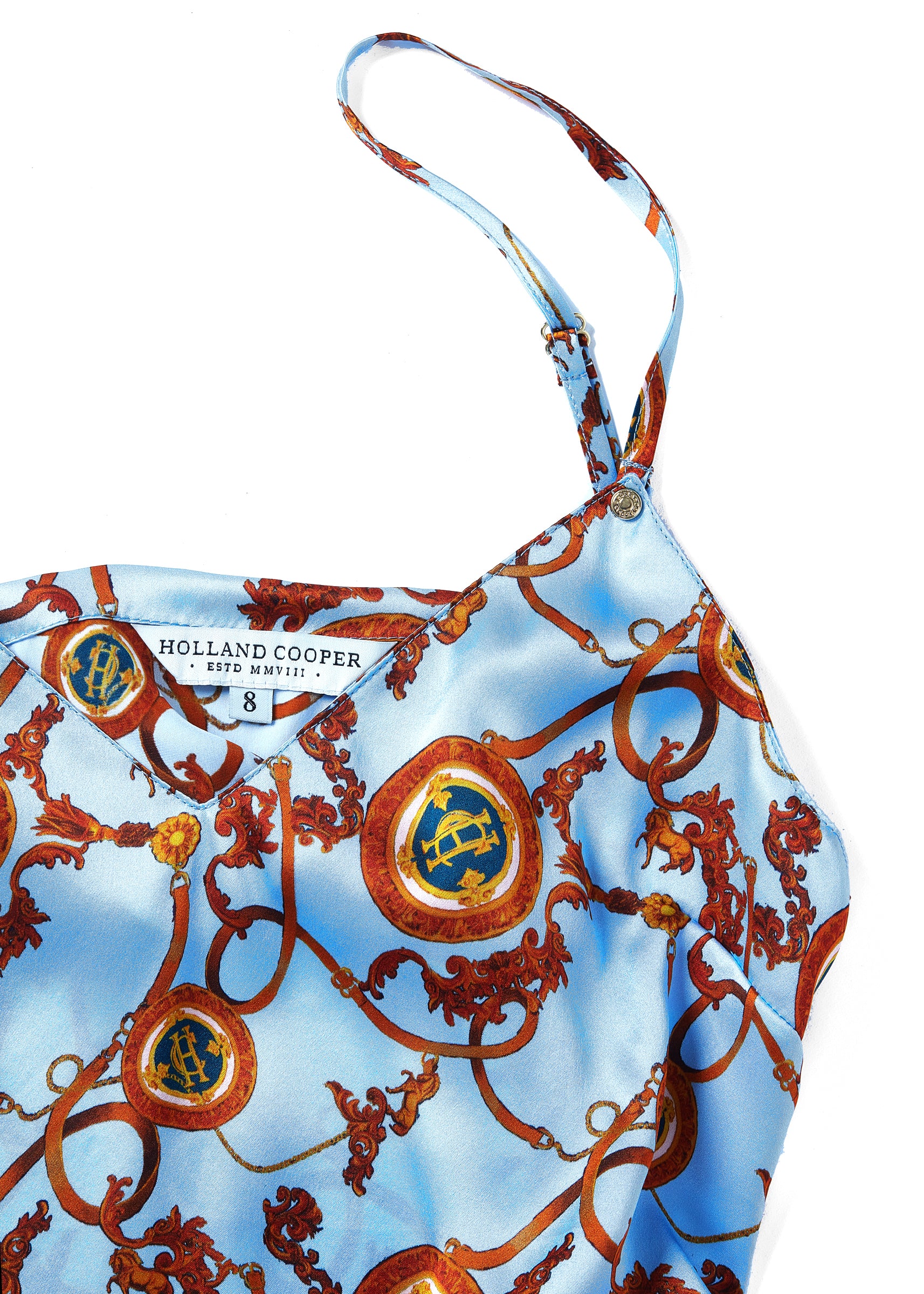 Silk Camisole (Sky Blue) - Image 7