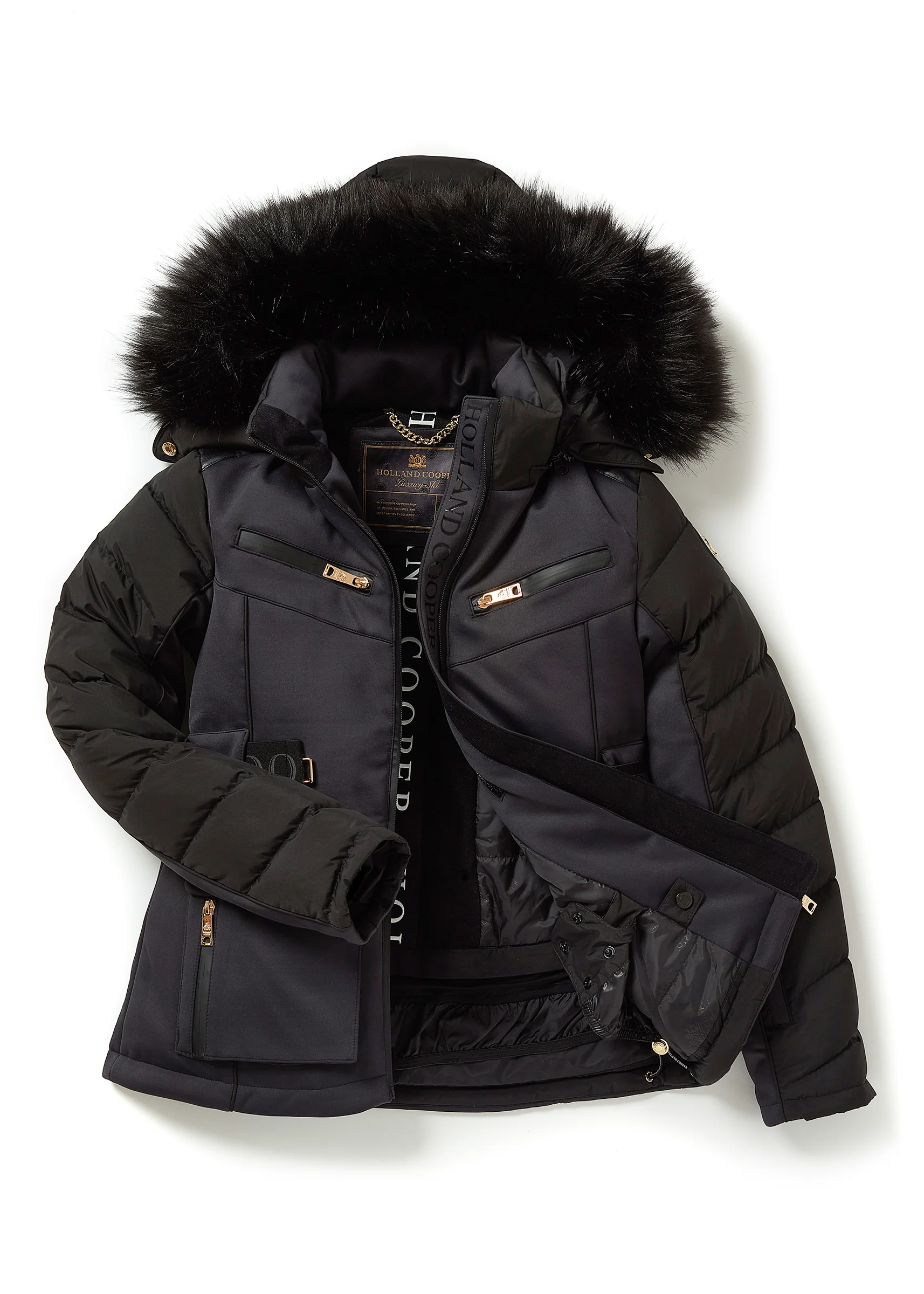 Ski Jacket (Black) - Image 9