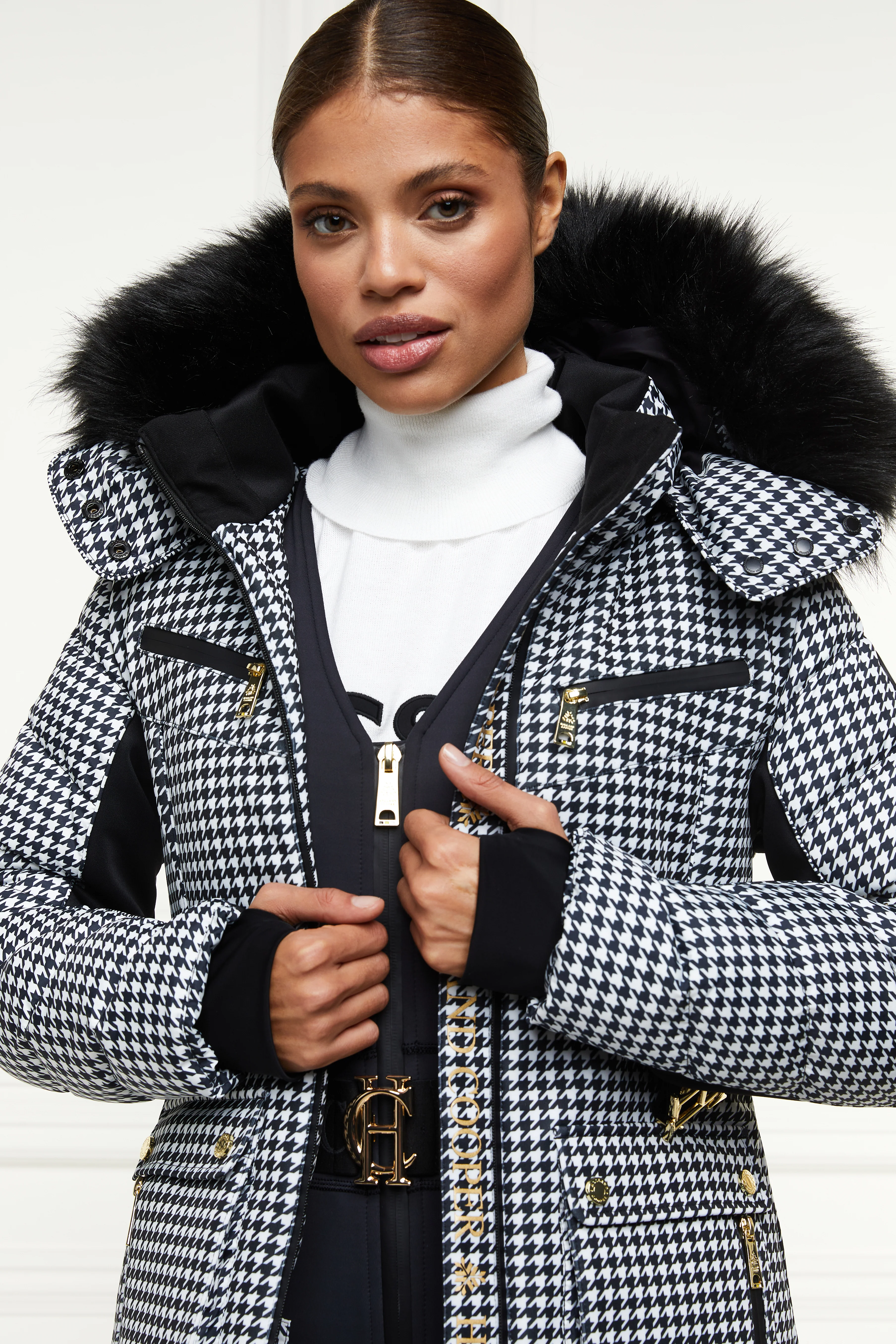 Ski Jacket (Houndstooth) - Image 3