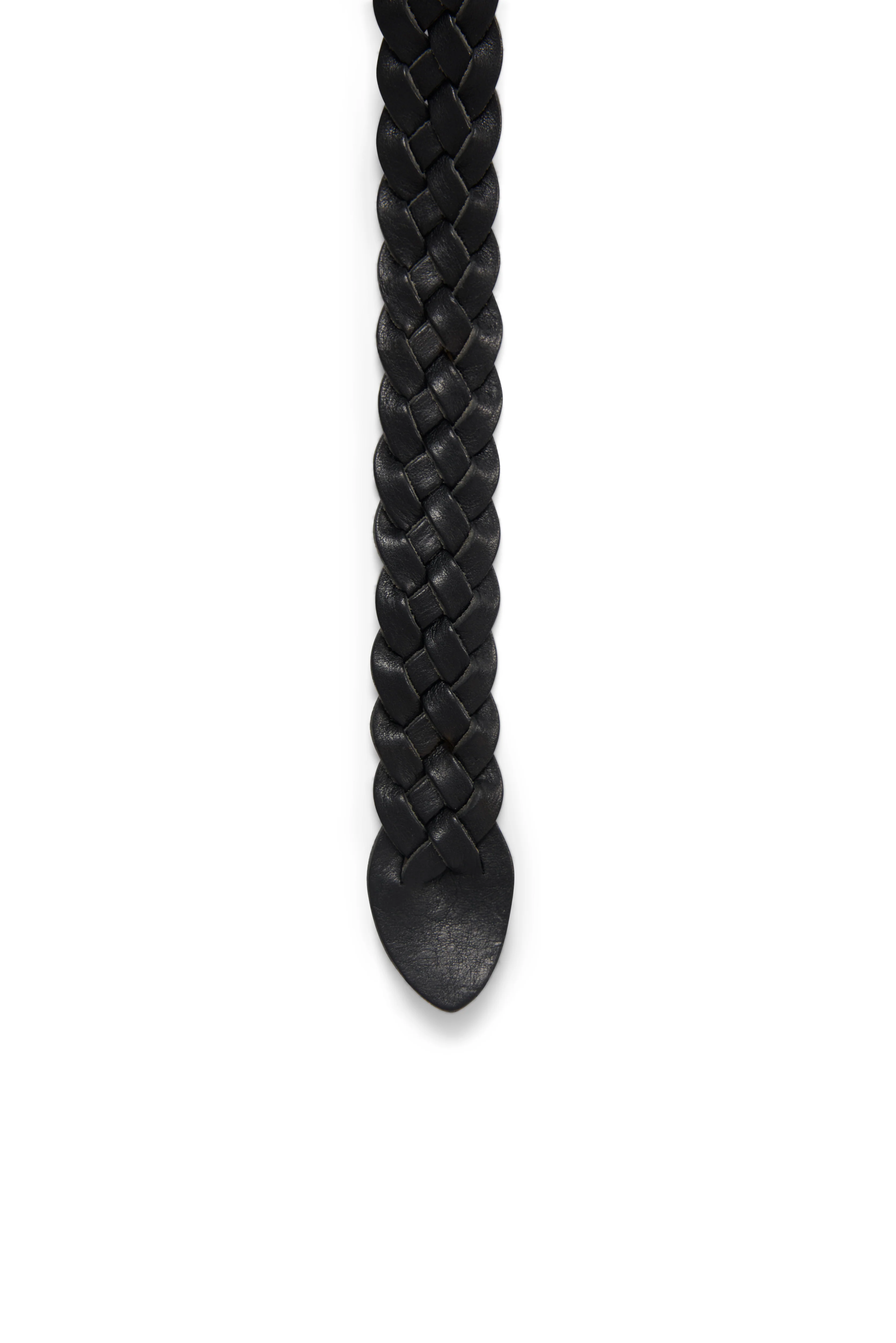 Skinny Plait Belt (Black) - Image 5