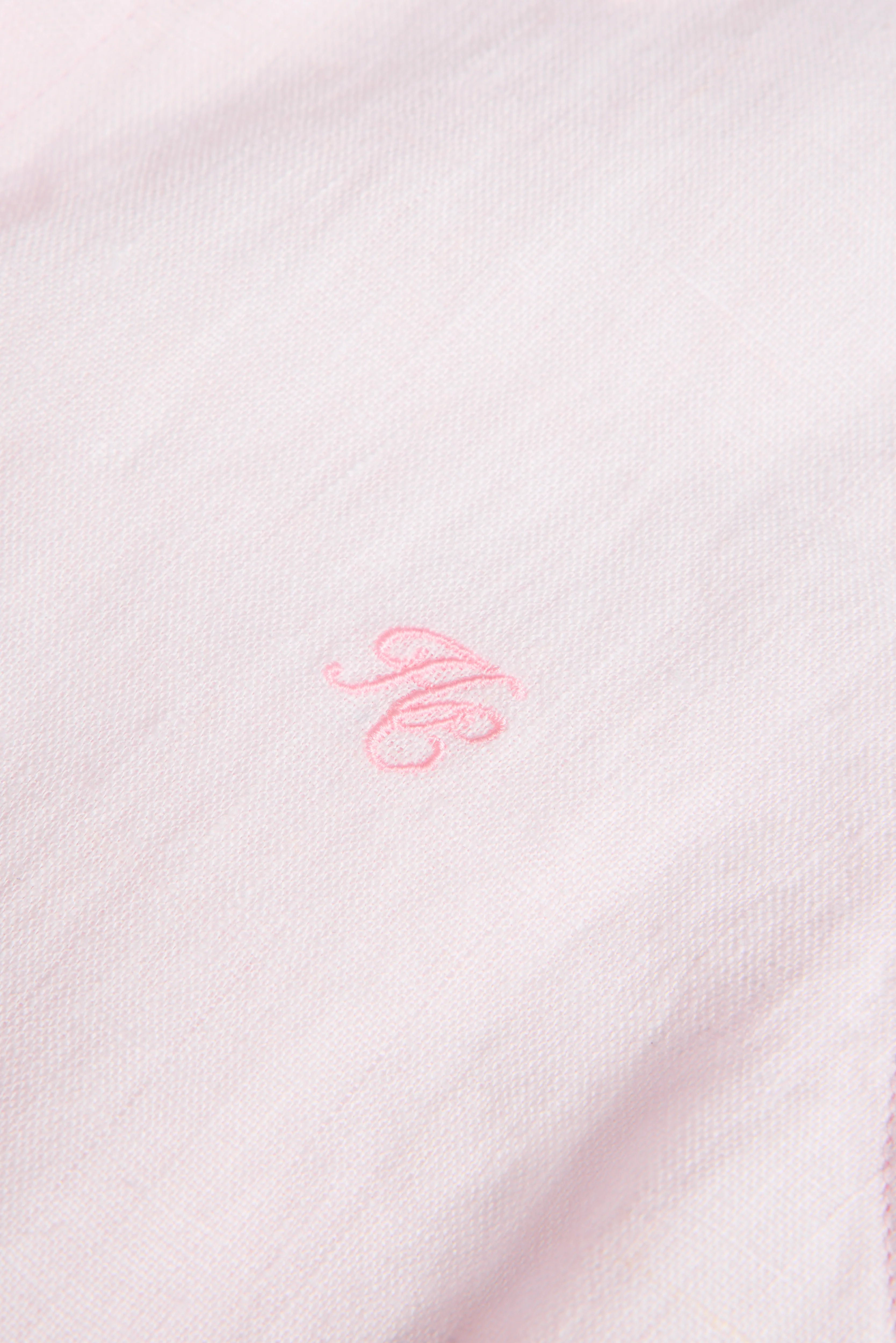 Sleeveless Amalfi Linen Shirt (Powder Pink Linen) - Image 7