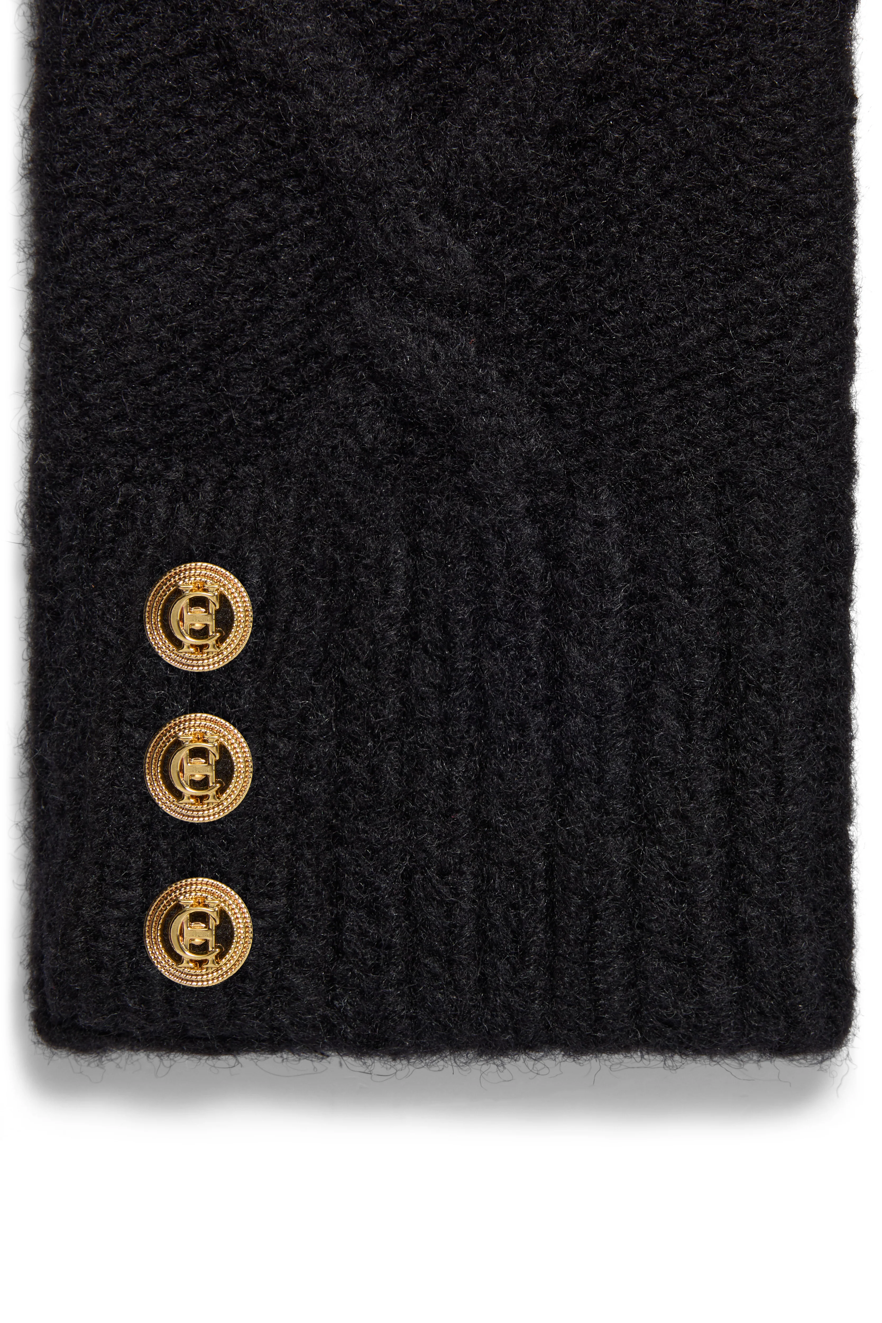 Sloane Fingerless Gloves (Black) - Image 2