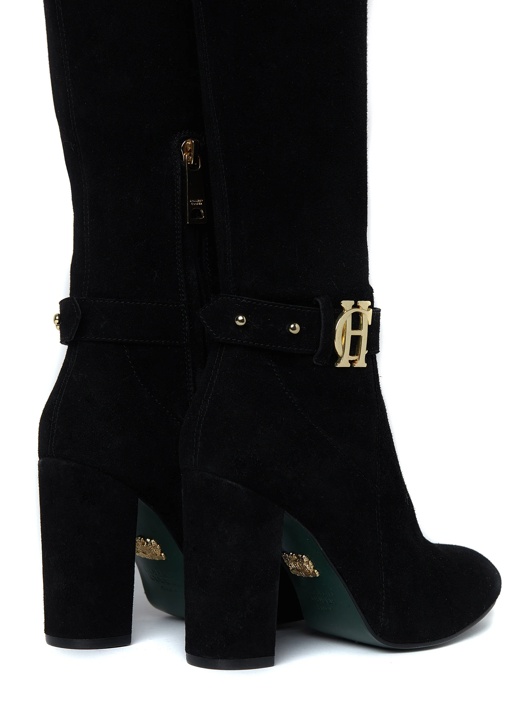 Sloane Over The Knee Boot (Black) - Image 9