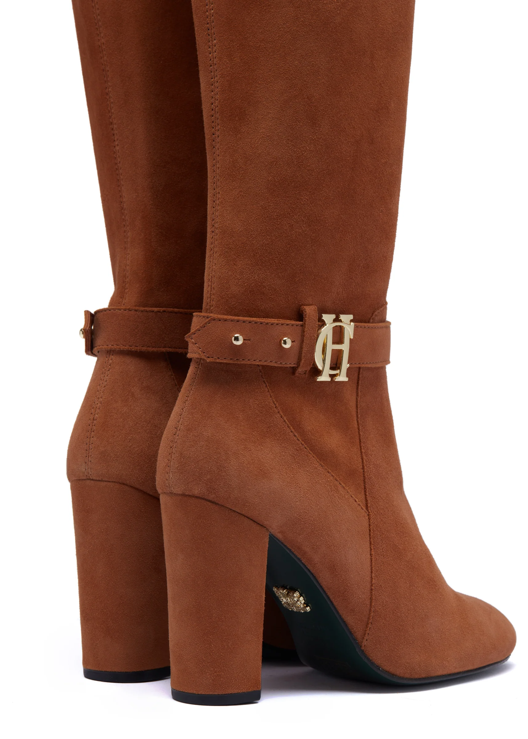 Sloane Over The Knee Boot (Tan) - Image 10
