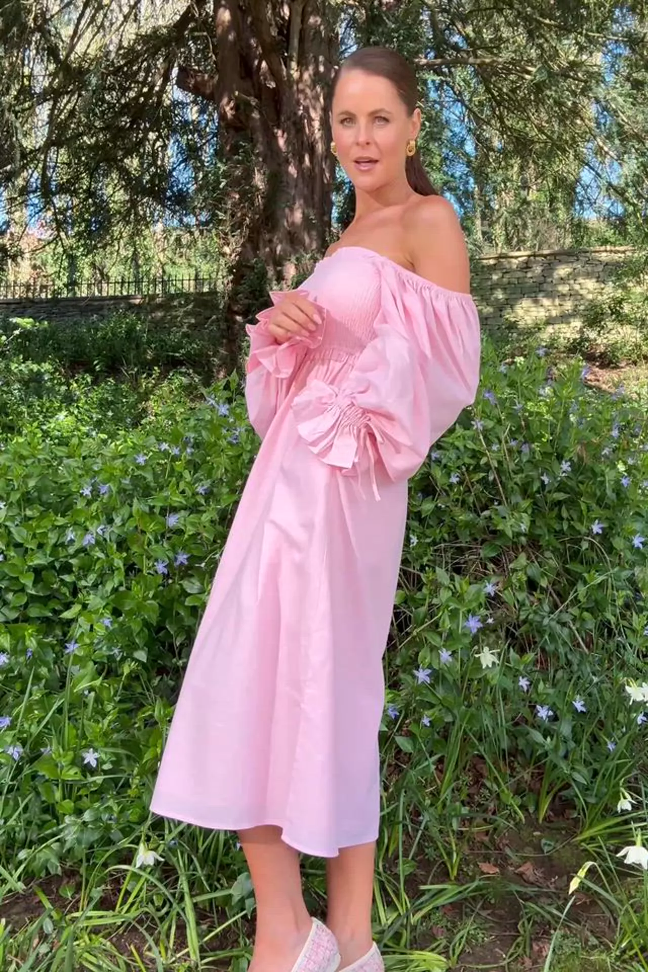 Smock Dress (Pale Pink) - Image 5