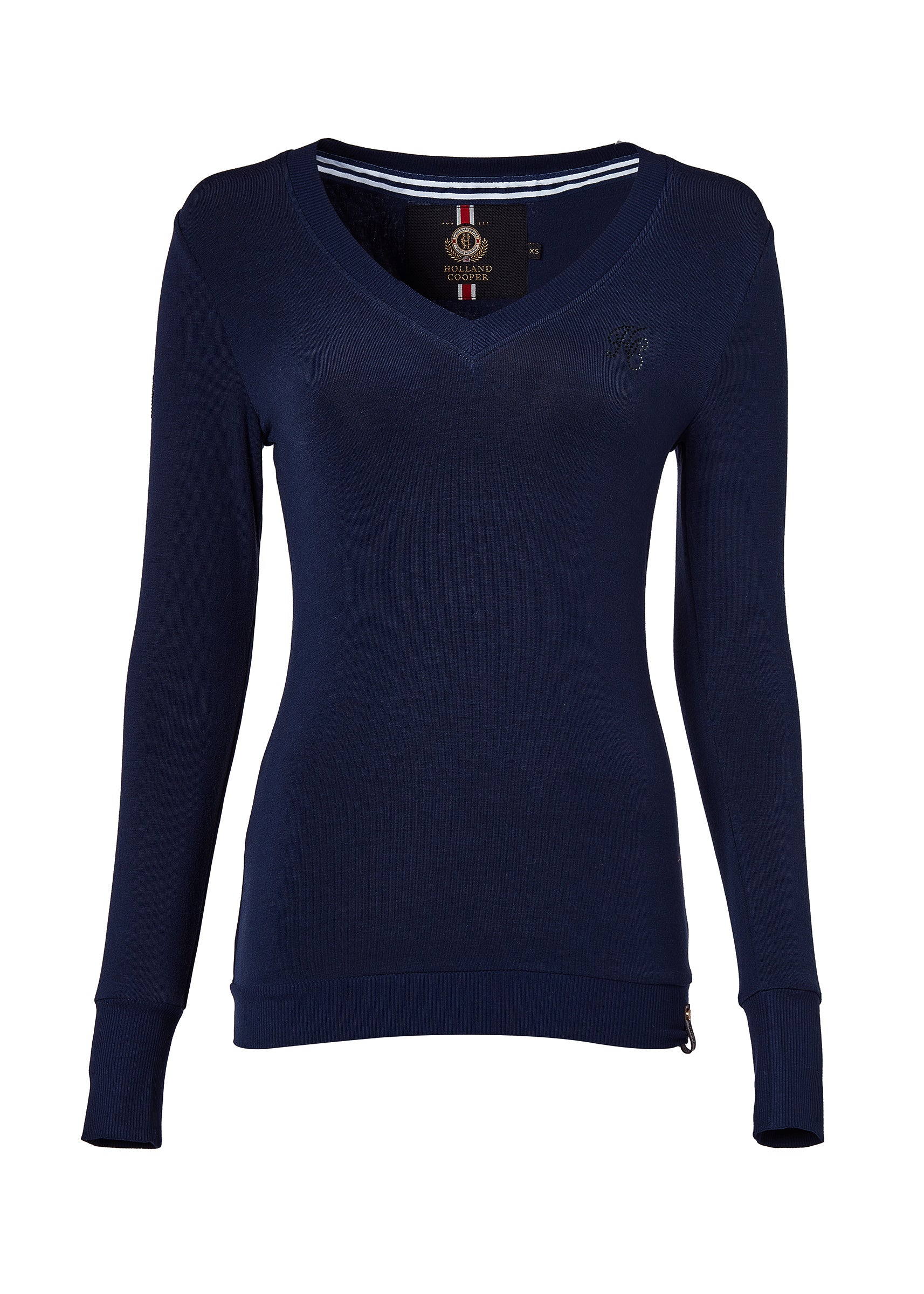 Soft Touch V-Neck (Ink Navy) - Image 4