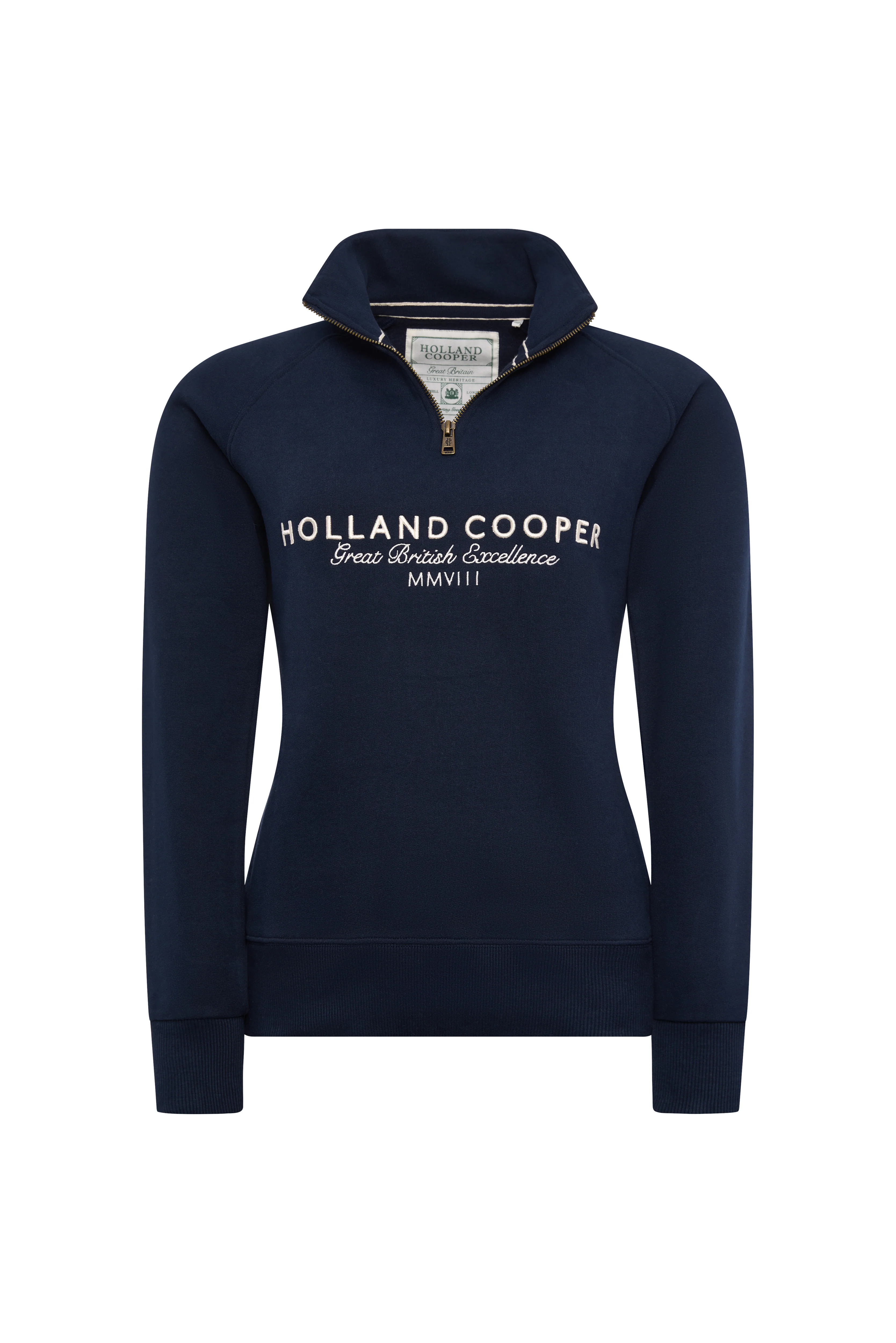 Sporting Goods Zip Henley (Ink Navy) - Image 4