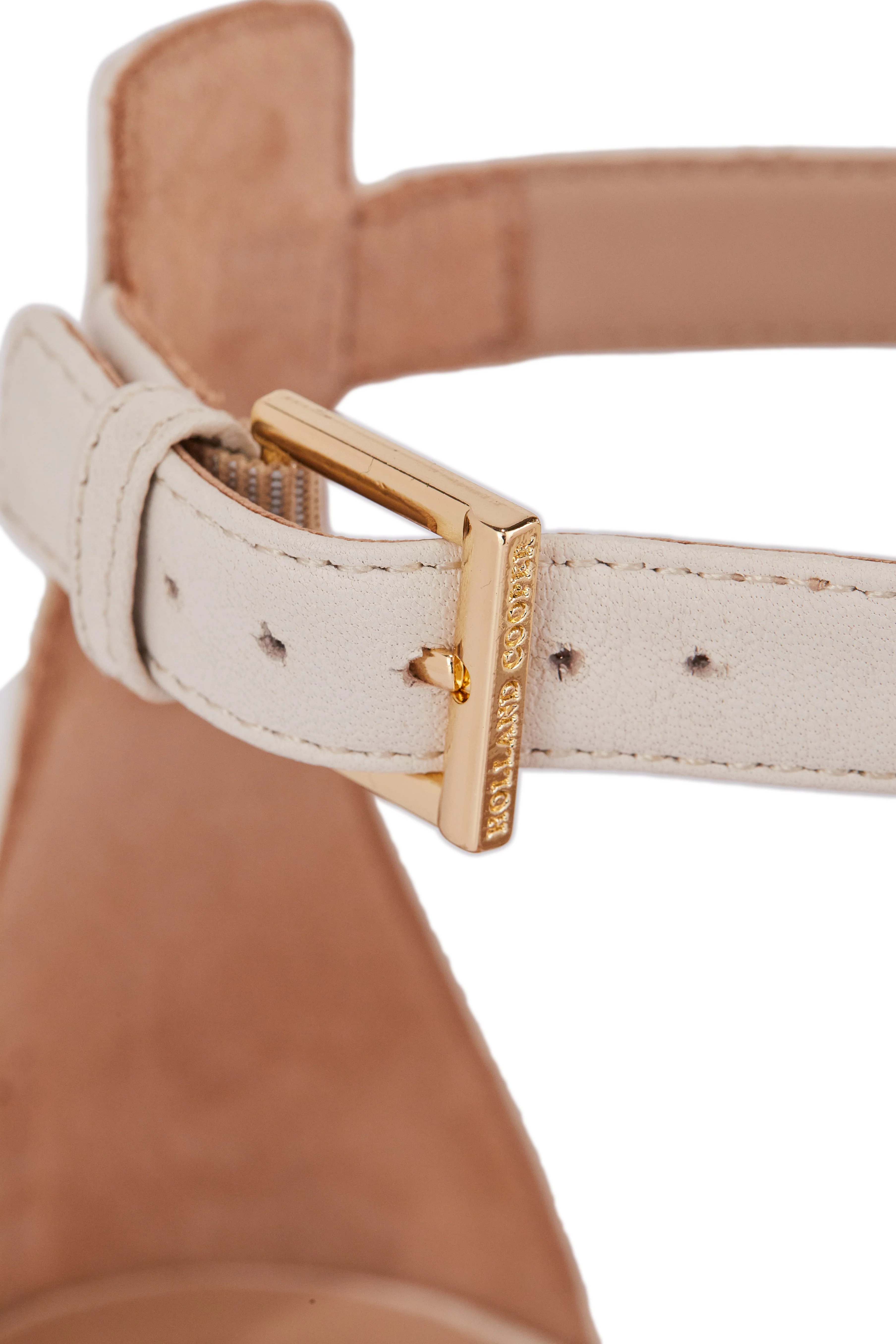 St Lucia Espadrille Wedge (Cream Leather) - Image 7