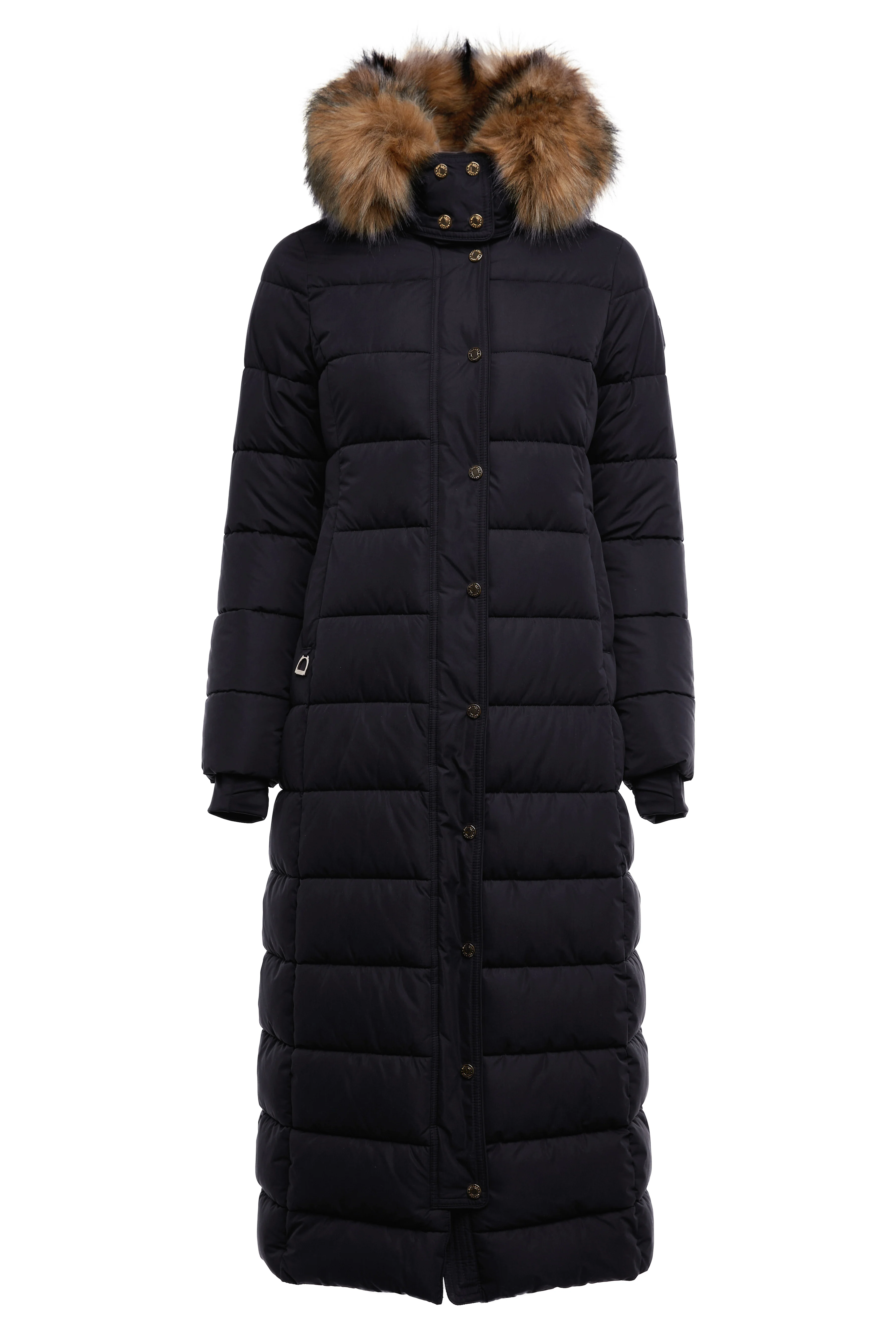 Stoneleigh Longline Coat (Black) - Image 4