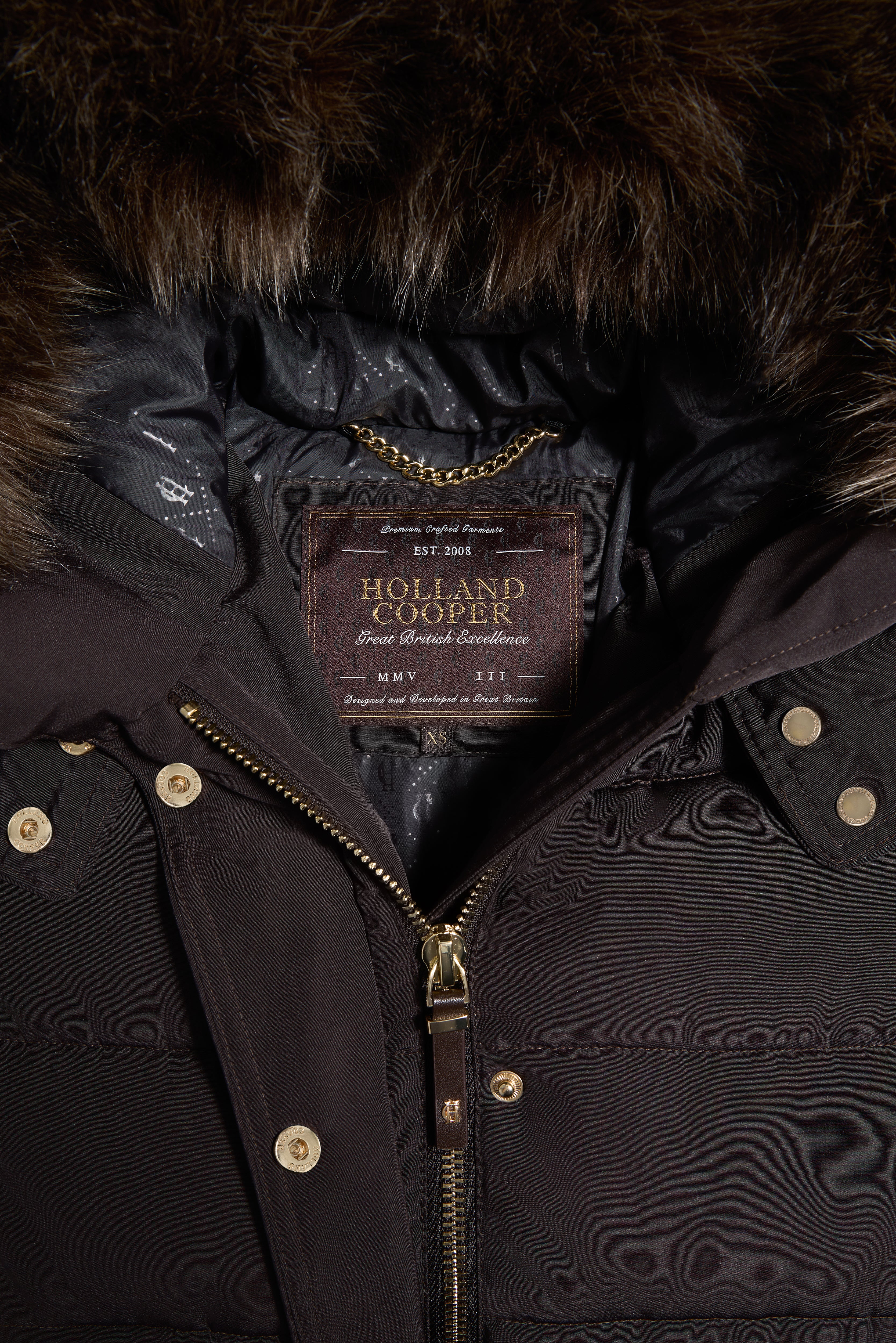 Stoneleigh Longline Coat (Chocolate) - Image 11