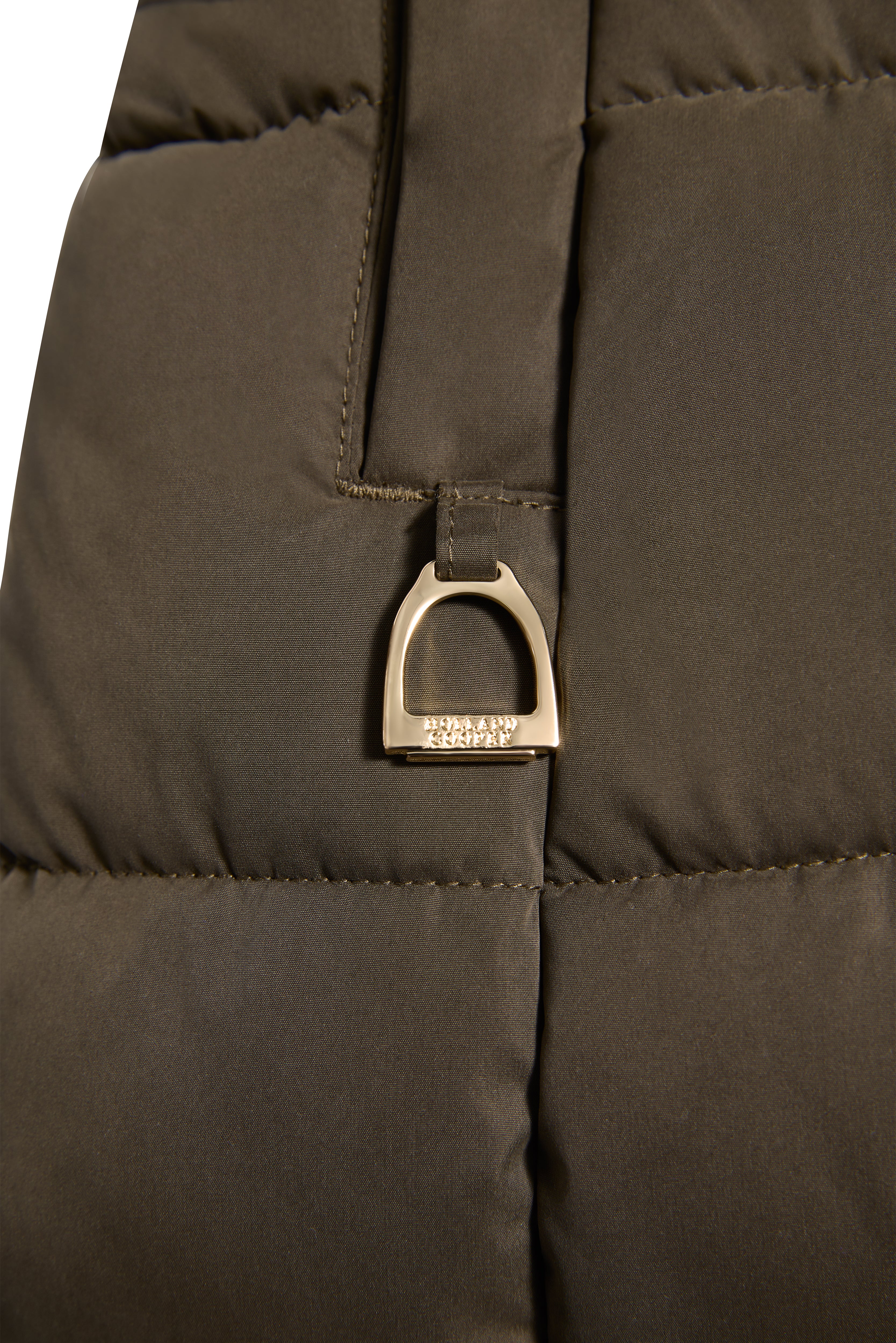 Stoneleigh Longline Coat (Heritage Khaki) - Image 6