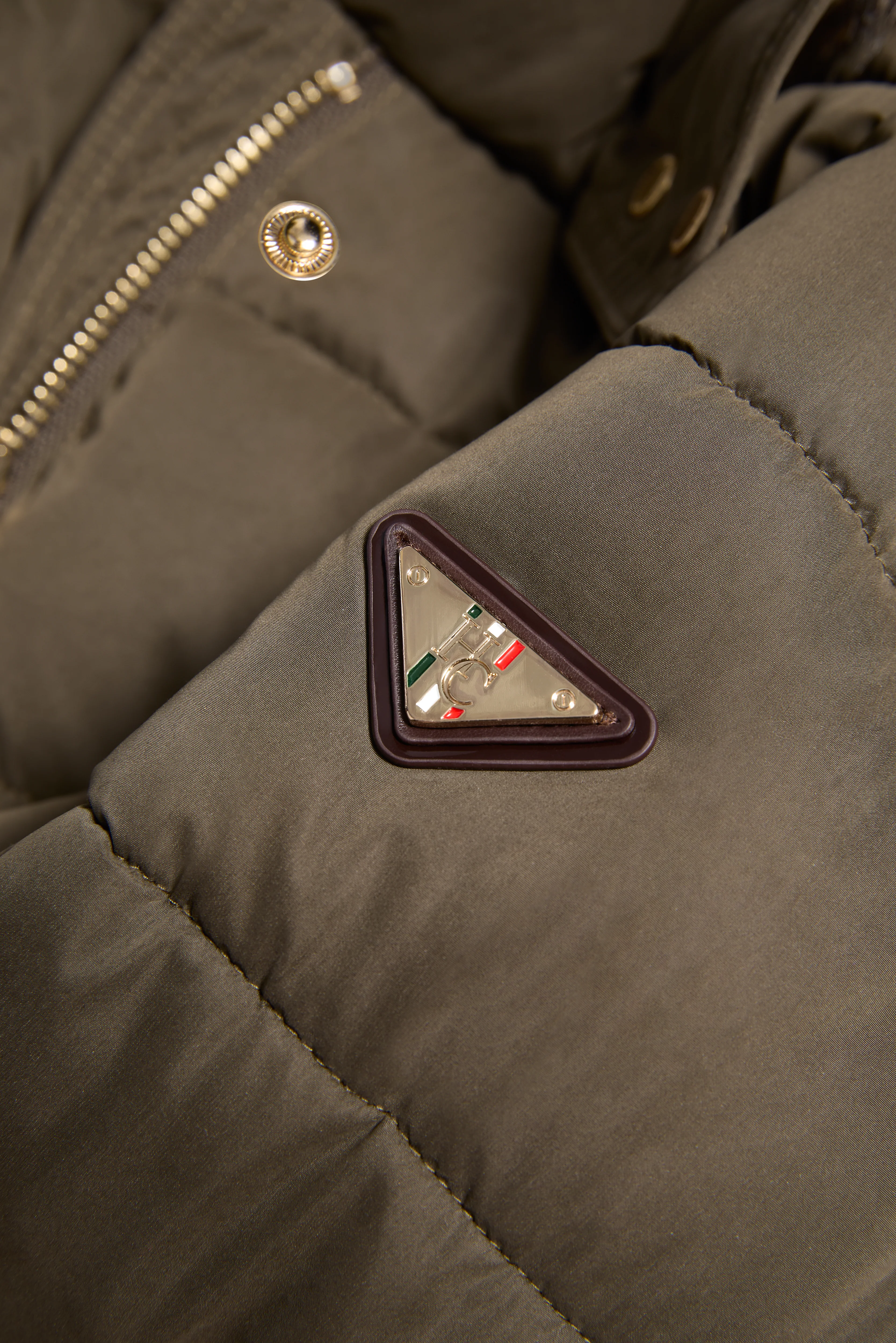 Stoneleigh Longline Coat (Heritage Khaki) - Image 9