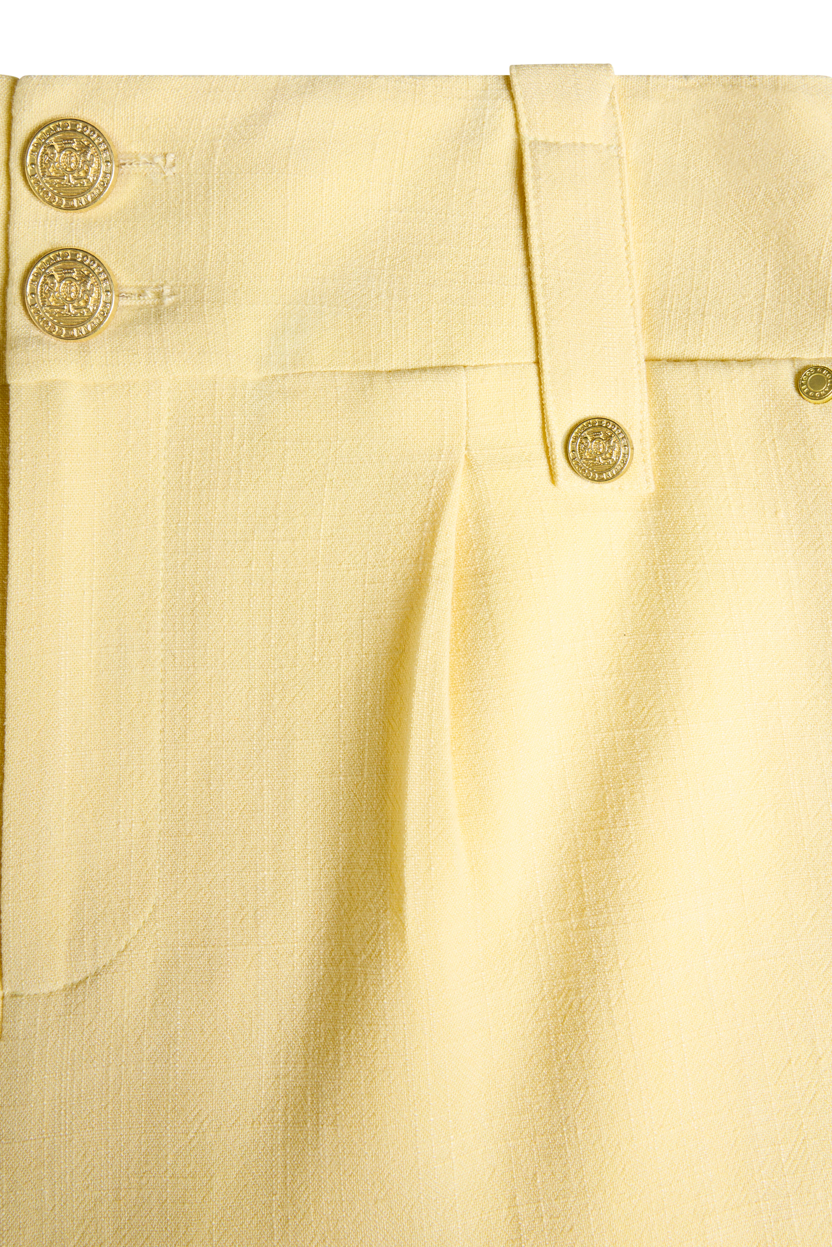 Tailored Short (Lemon Linen) - Image 7