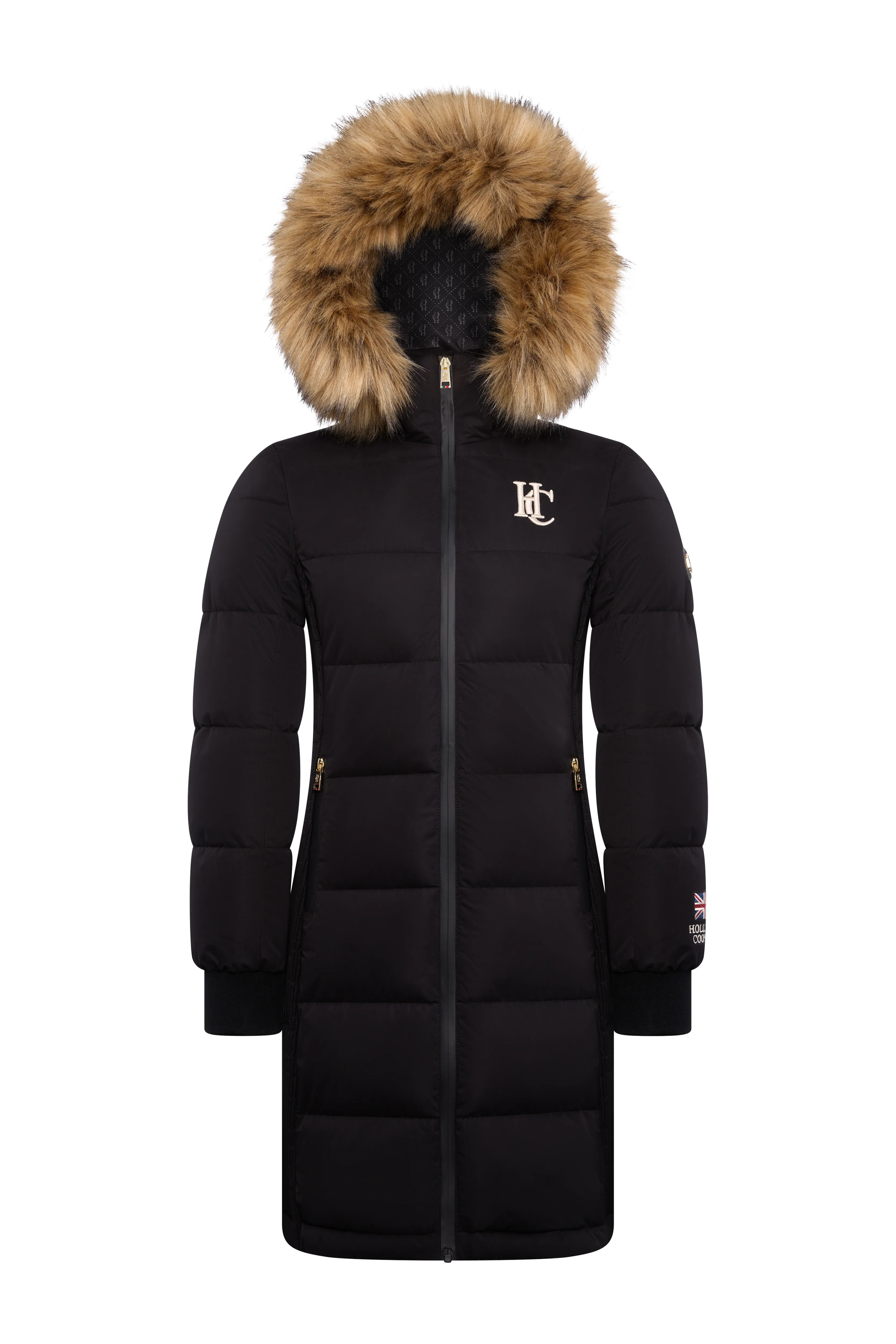 Team Padded Coat (Black) - Image 4