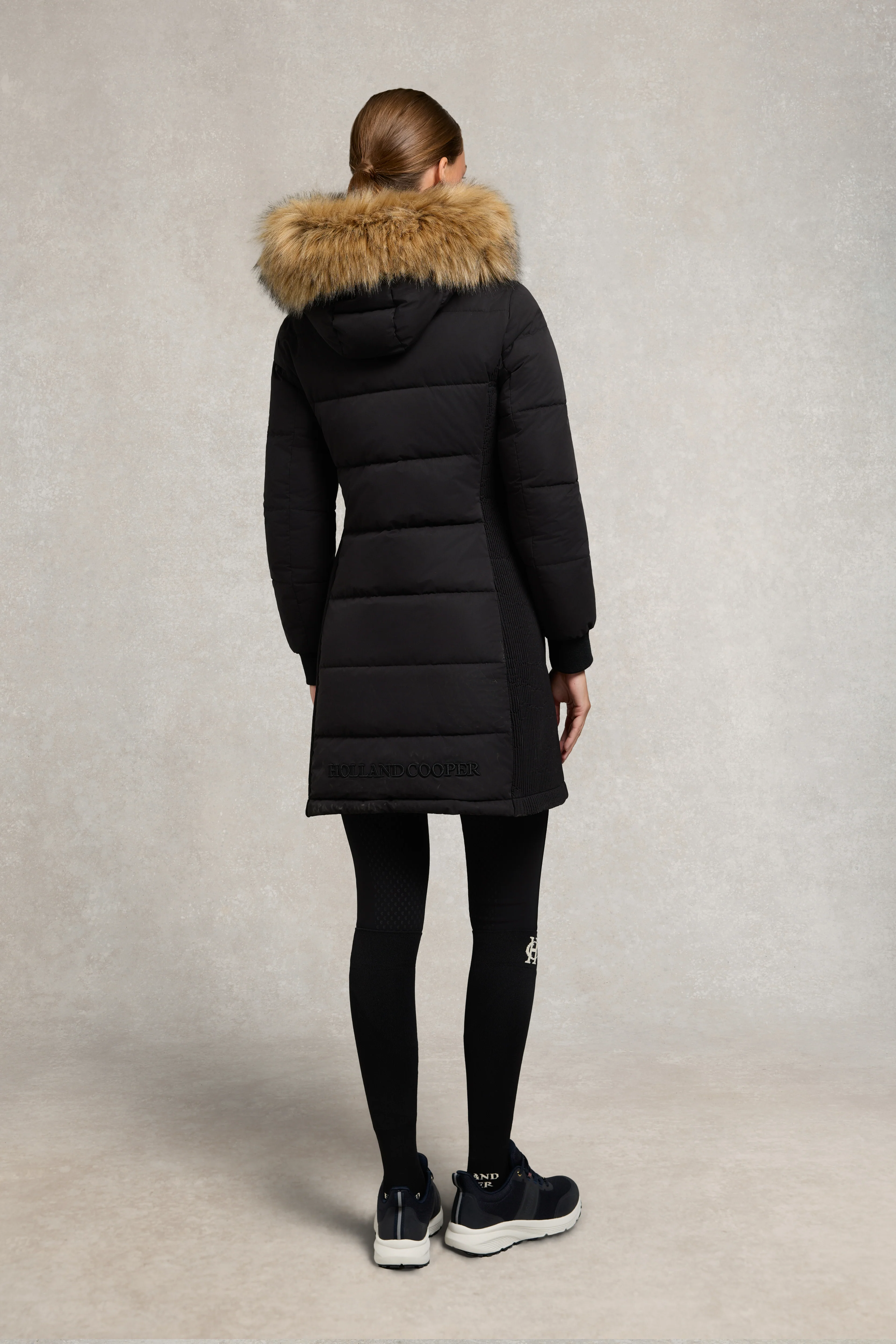 Team Padded Coat (Black) - Image 5