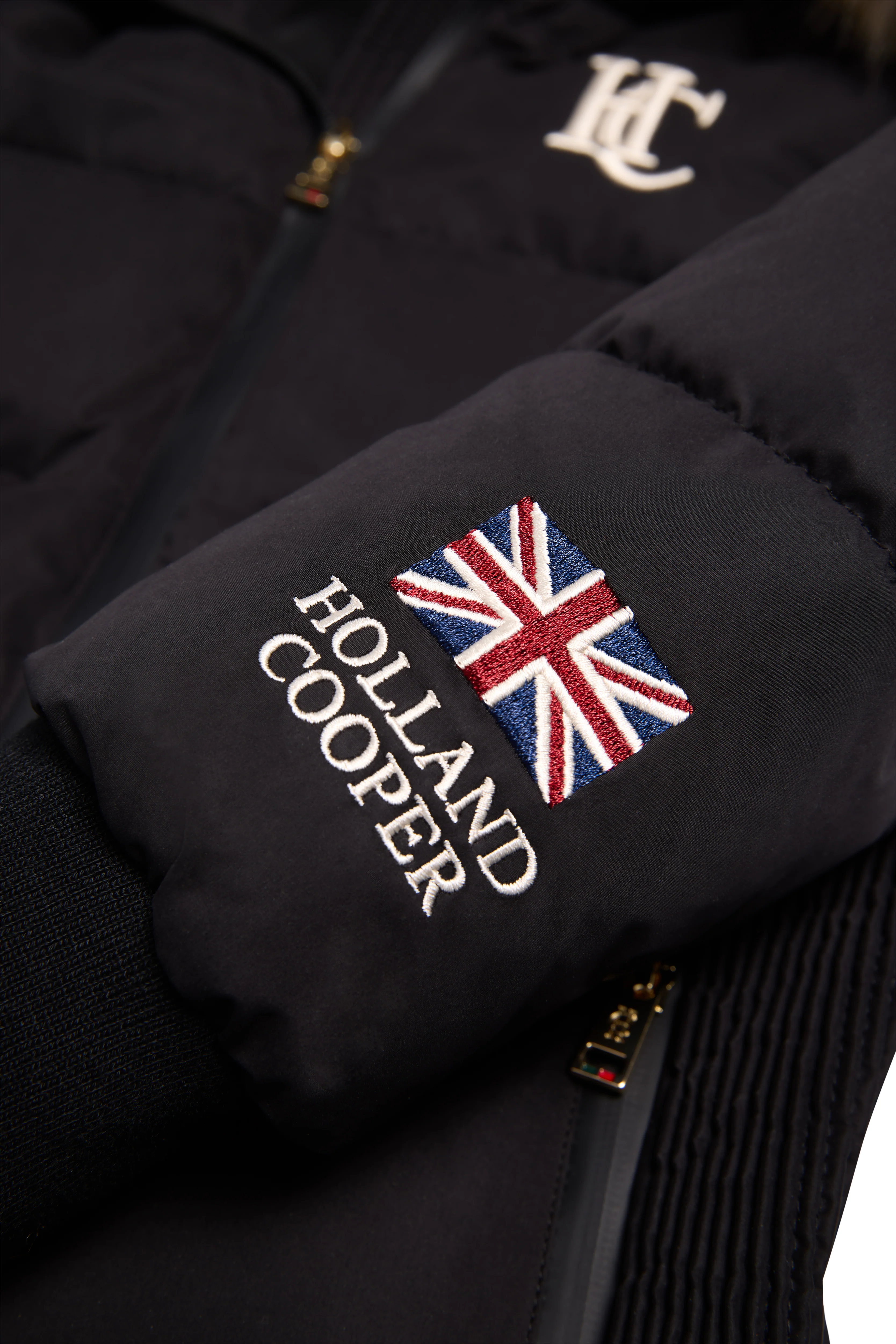 Team Padded Coat (Black) - Image 9