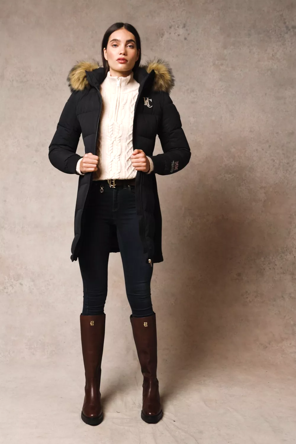 Team Padded Coat (Ink Navy) - Image 5
