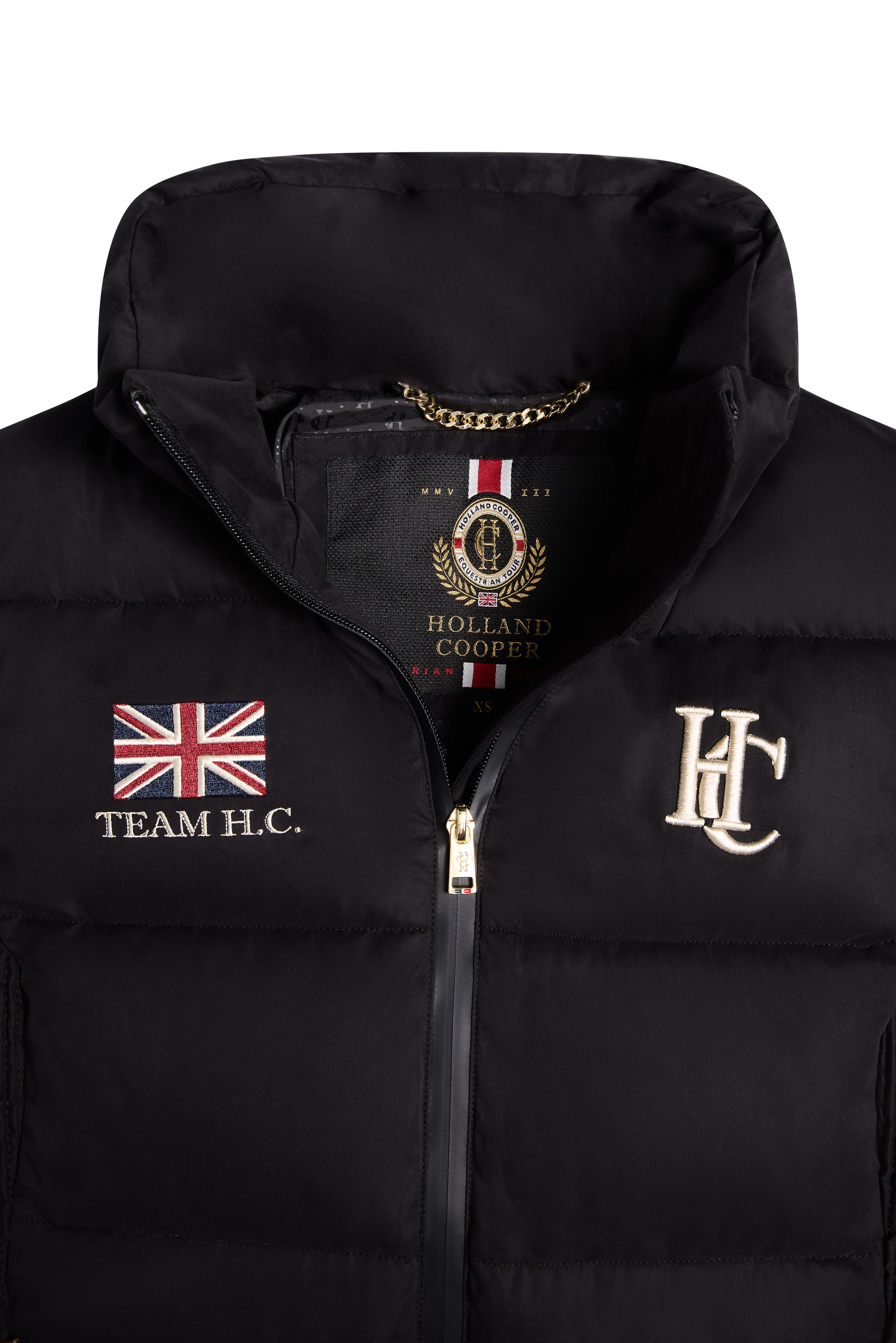 Team Padded Jacket (Black) - Image 11