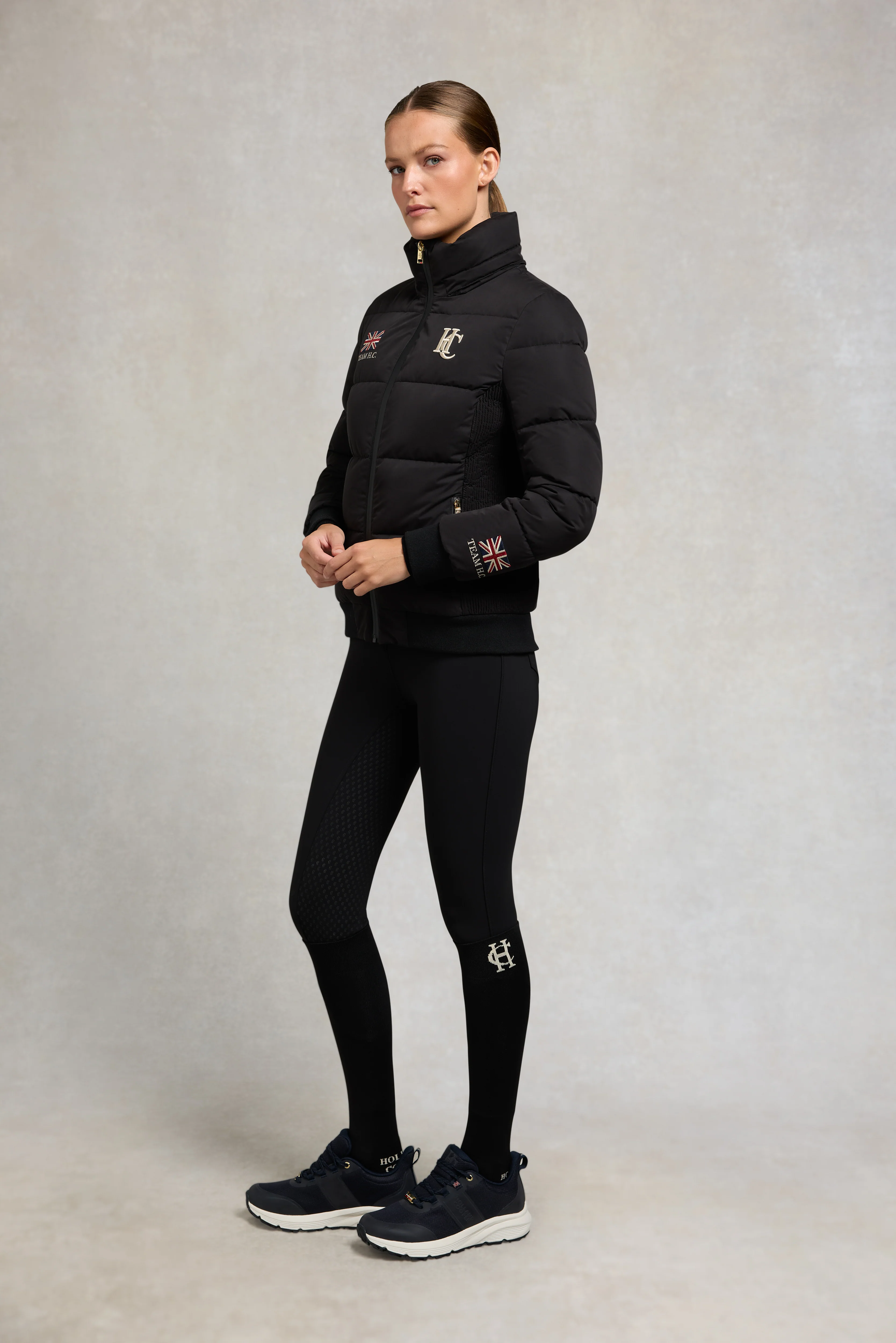 Team Padded Jacket (Black) - Image 9