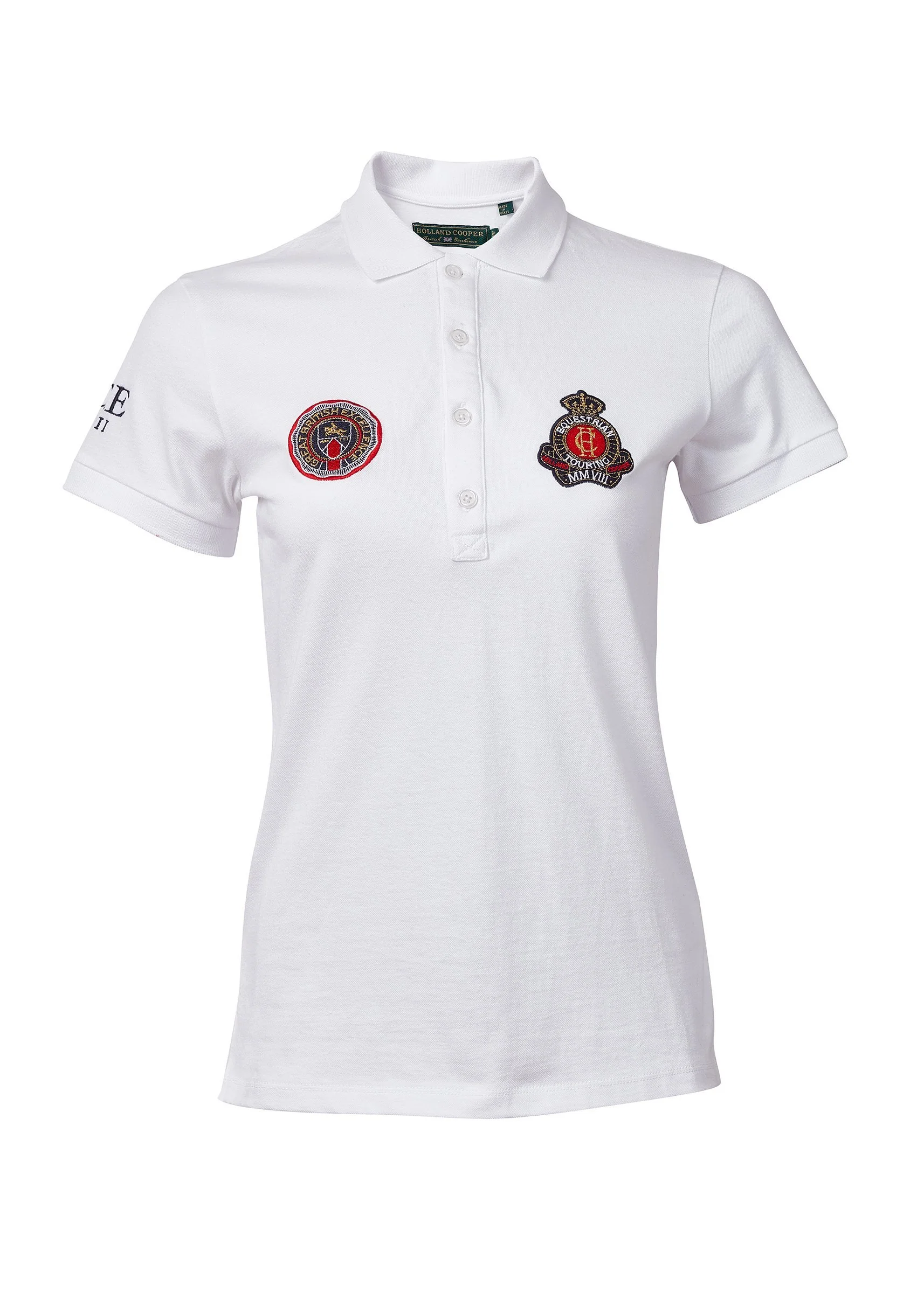 Team Polo Shirt (White) - Image 6