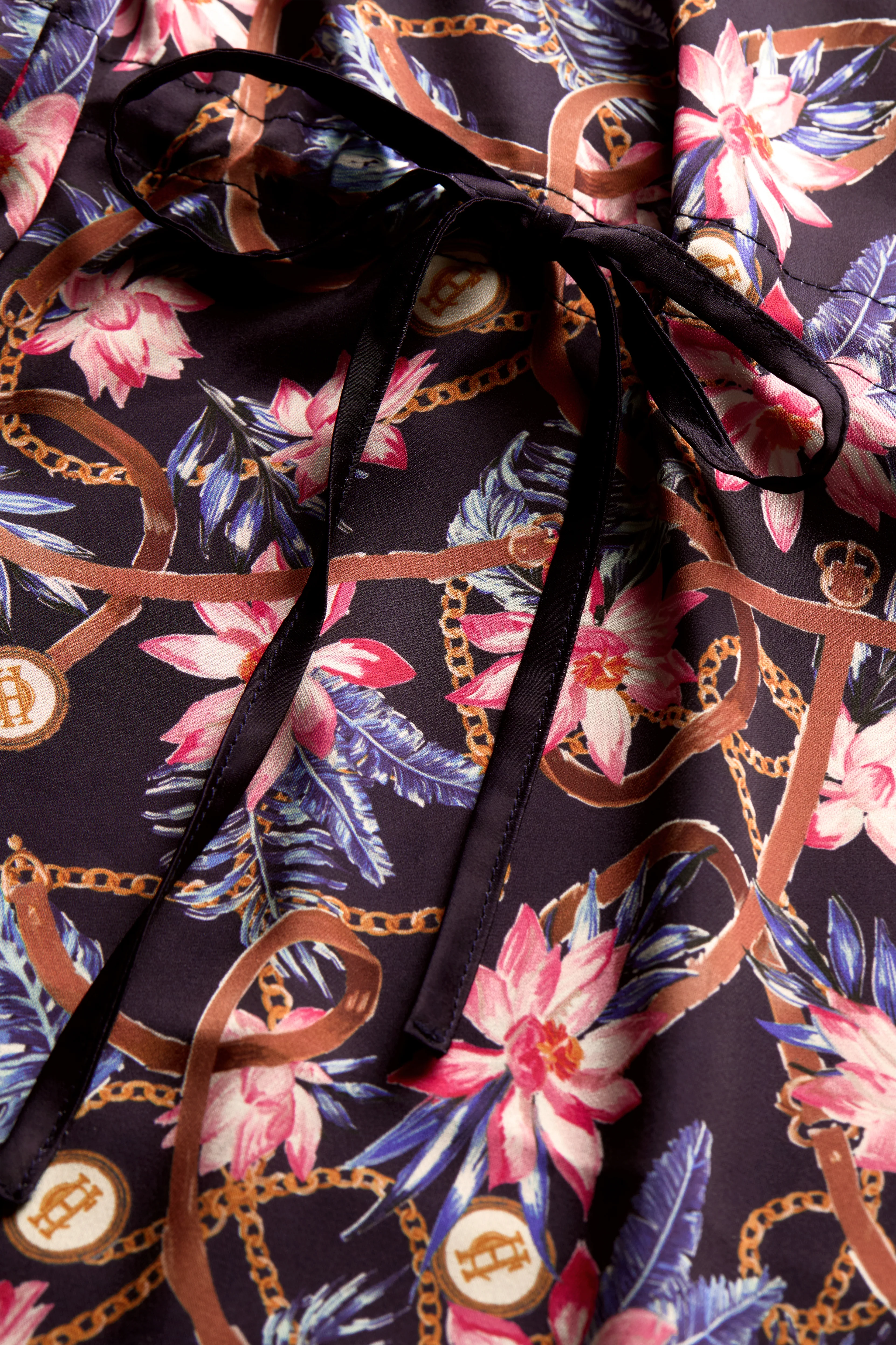 Thalia Mini Dress (Seychelles Navy) - Image 9