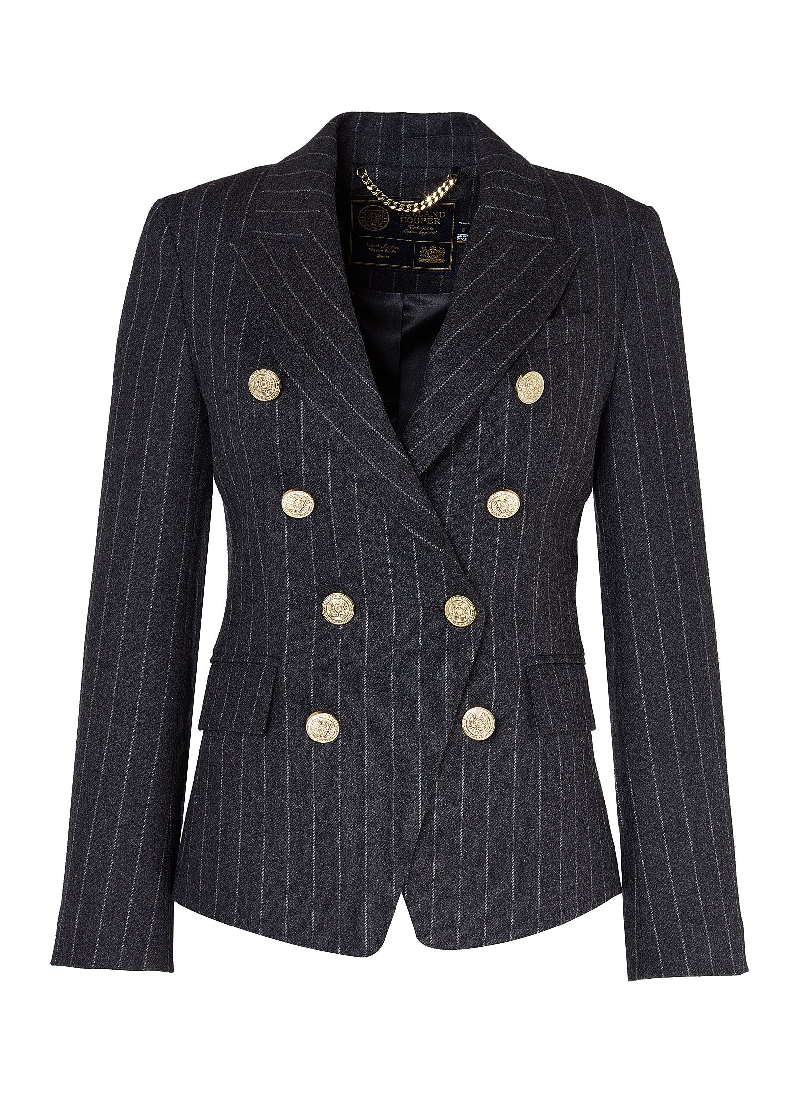The Charcoal Pinstripe Suit - Image 4