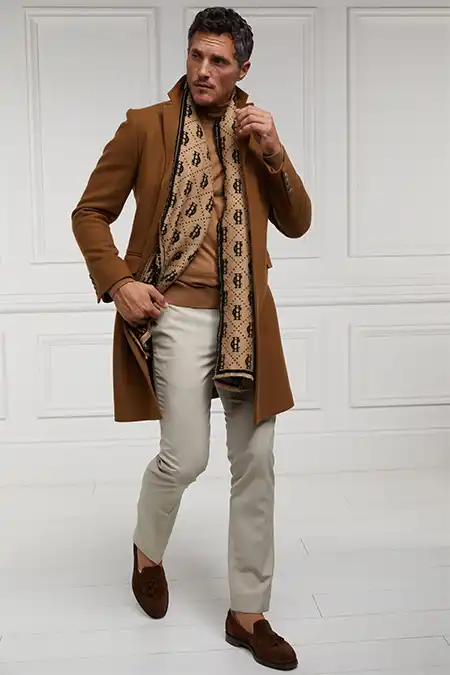 The Cheltenham Coat (Dark Camel) - Image 5