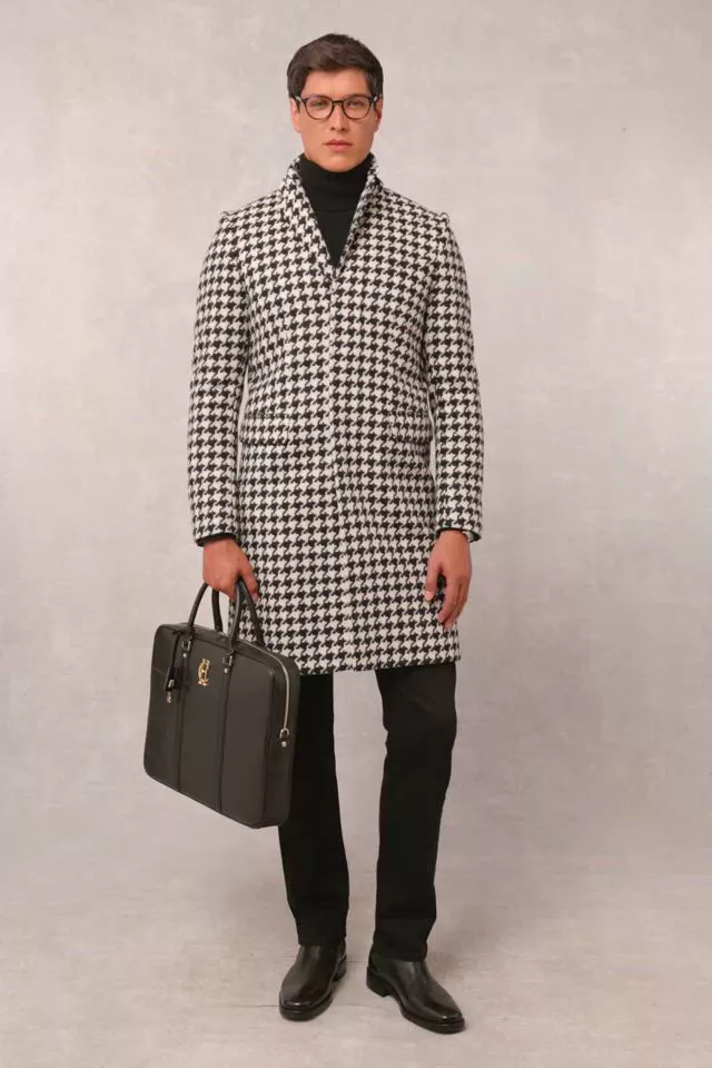 The Cheltenham Coat (Large Scale Houndstooth) - Image 5