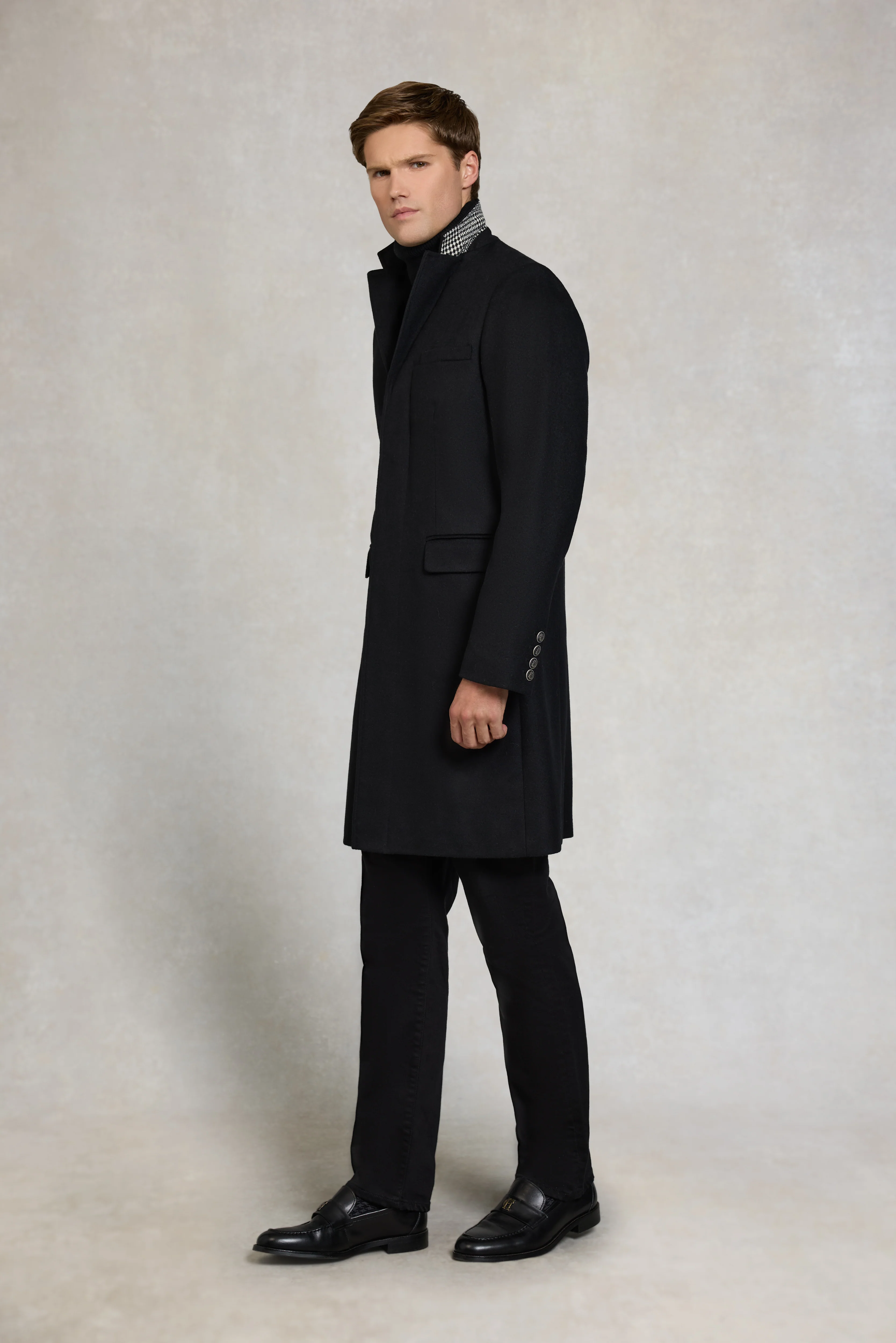 The Cheltenham Coat (Soft Black) - Image 2