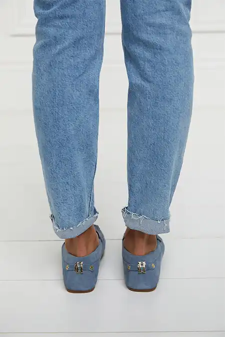 The Driving Loafer (Soft Blue) - Image 5
