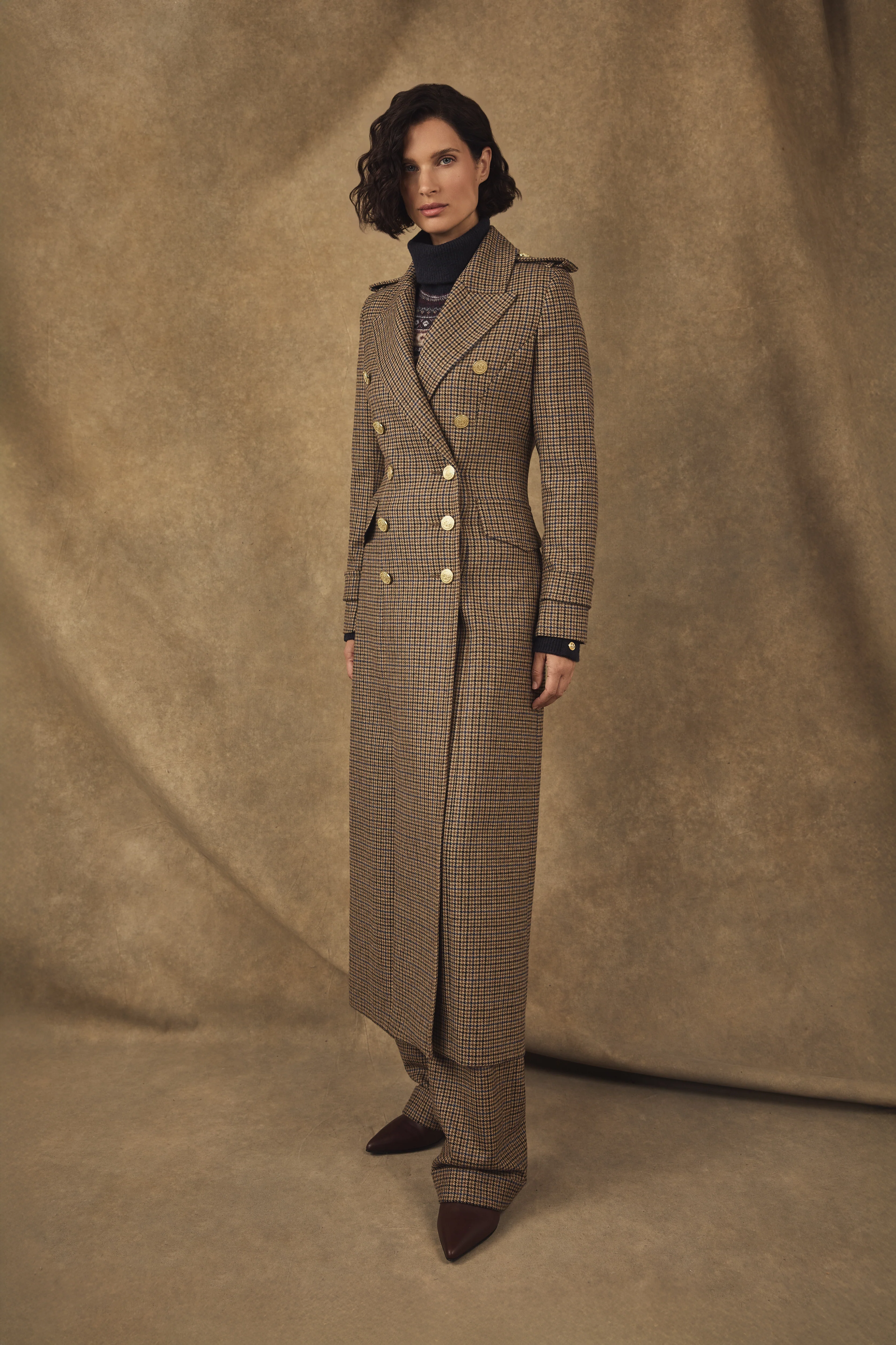The Great Coat (Abbot Check Tweed) - Image 2