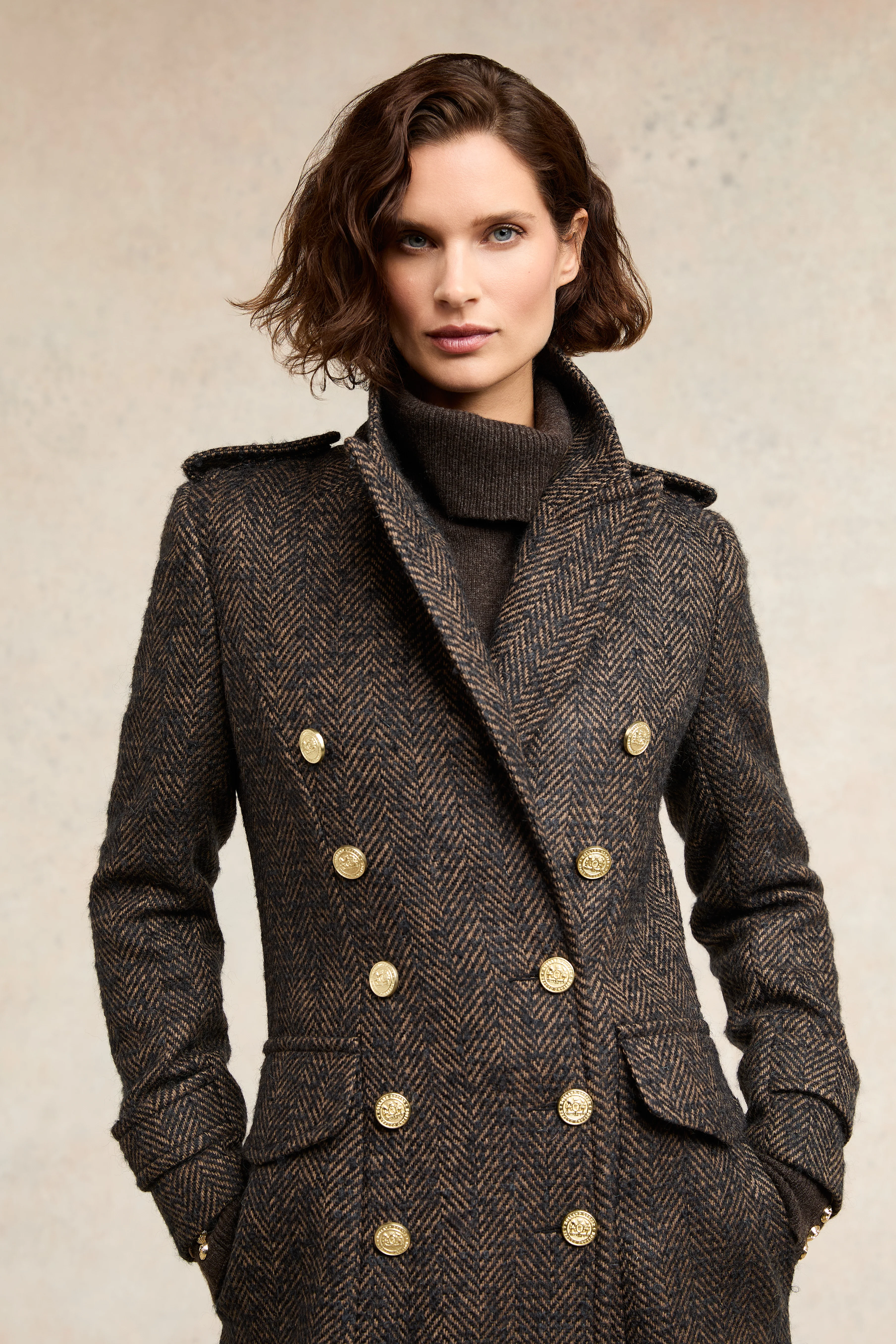 The Great Coat (Walnut Herringbone) - Image 3