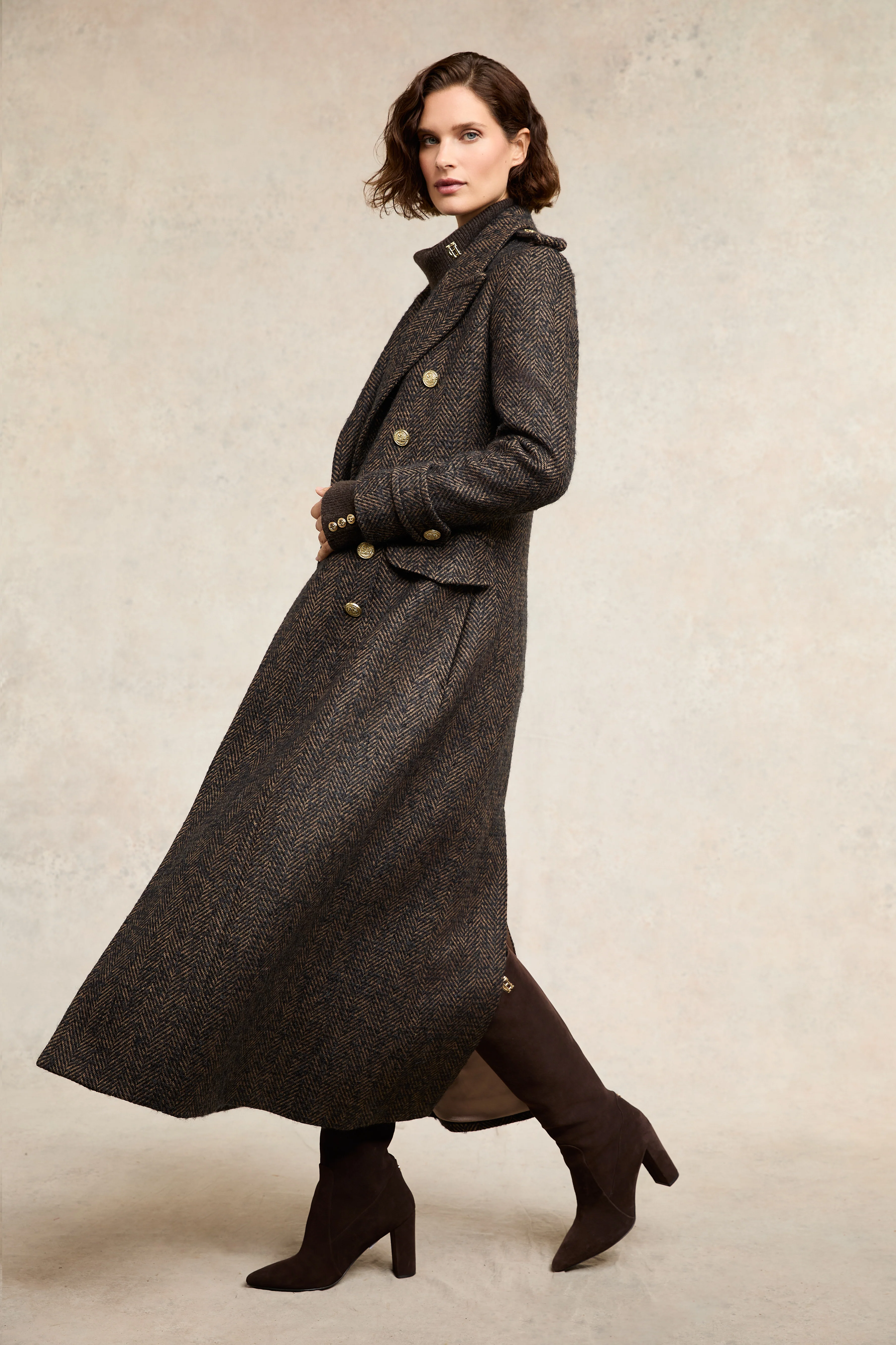 The Great Coat (Walnut Herringbone) - Image 9