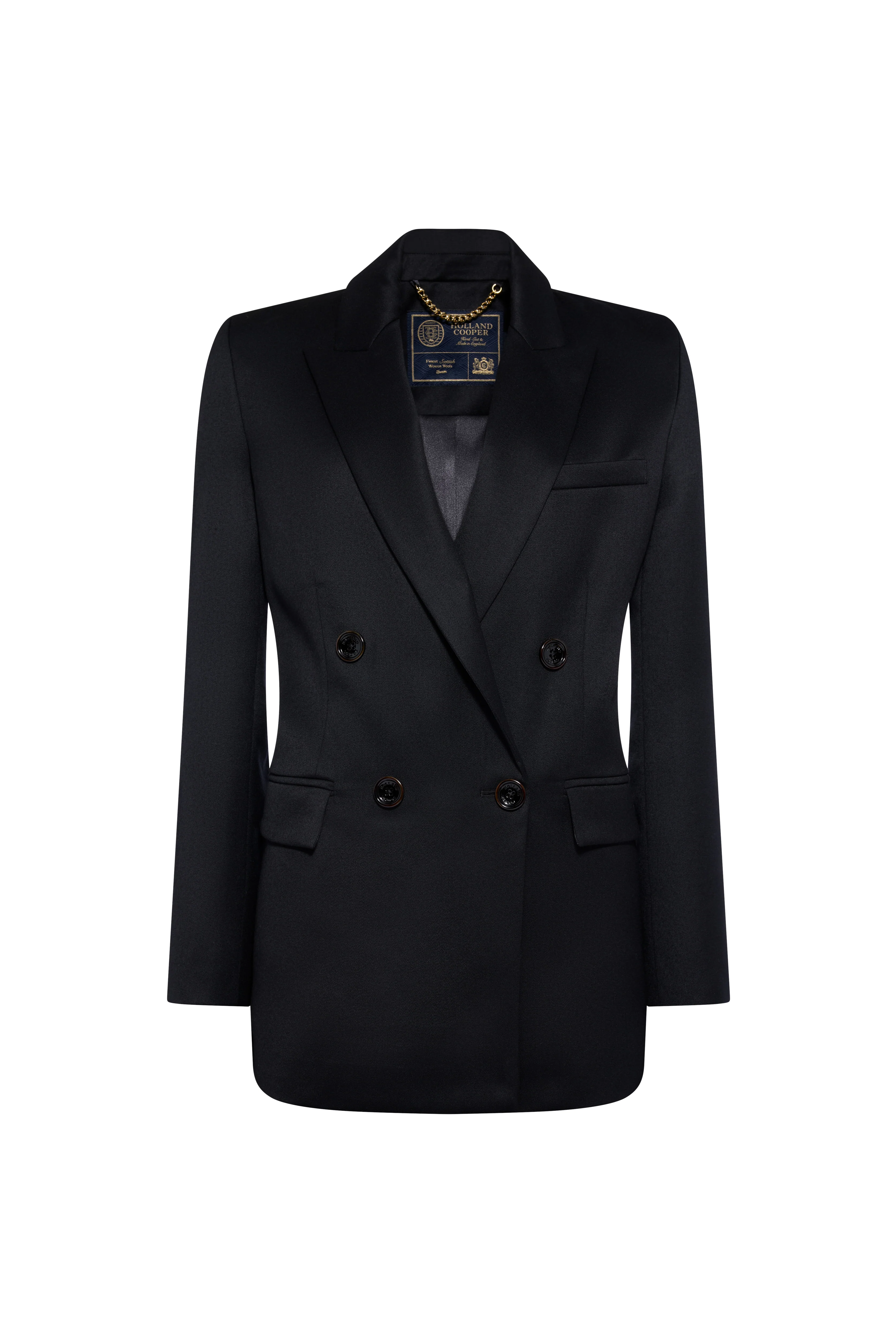 The Portman Blazer (Black Twill) - Image 4