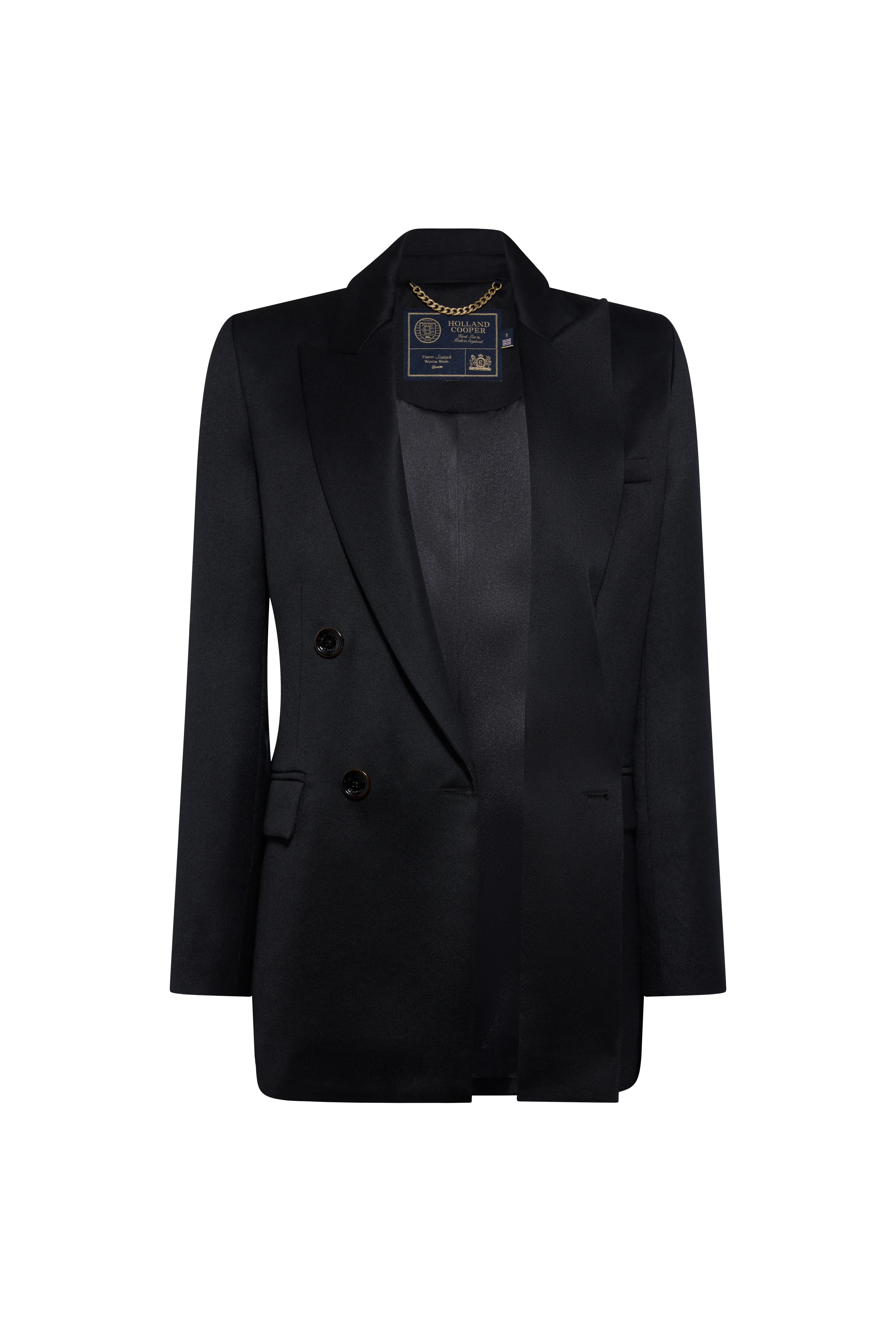 The Portman Blazer (Black Twill) - Image 8