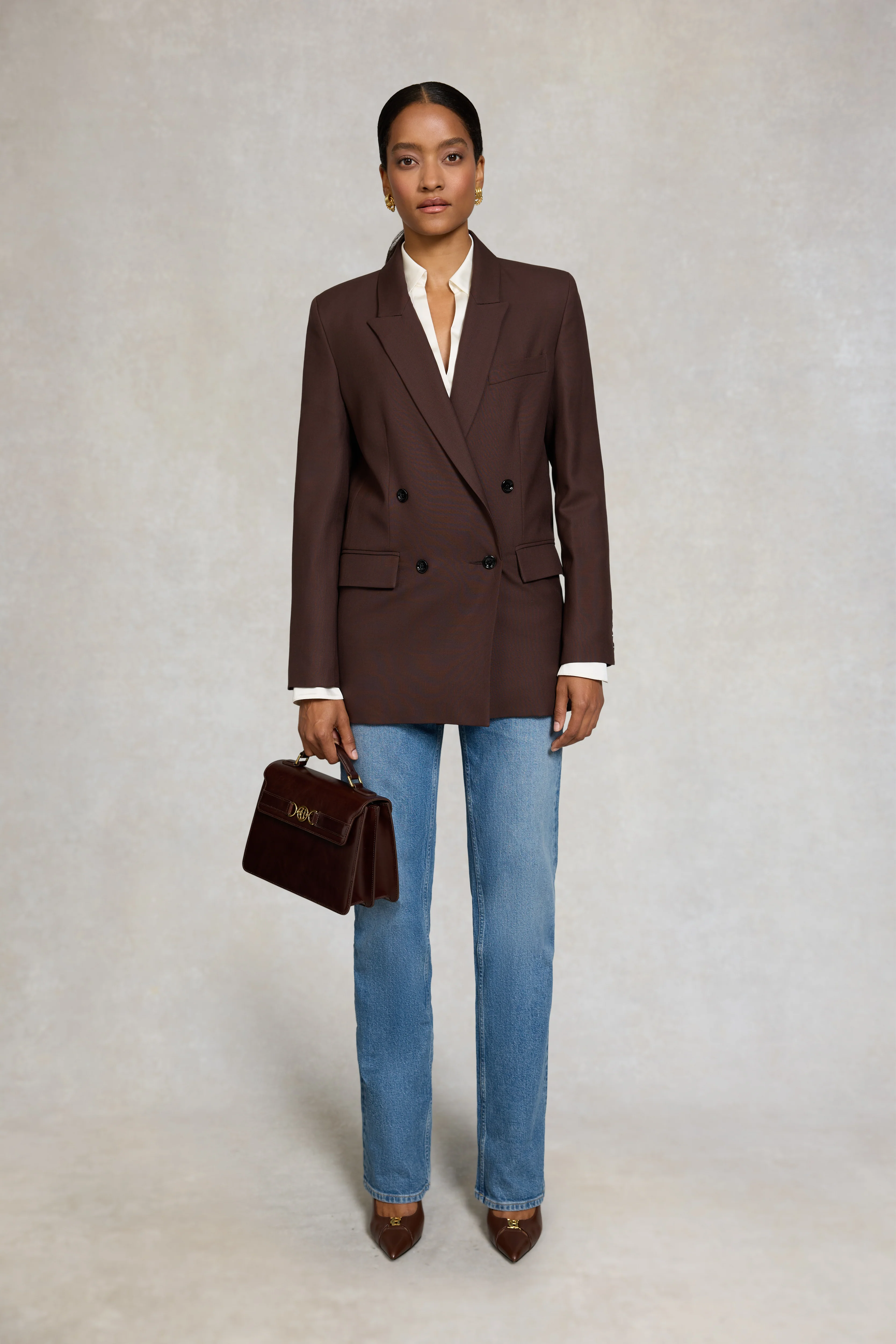 The Portman Blazer (Walnut Twill) - Image 3