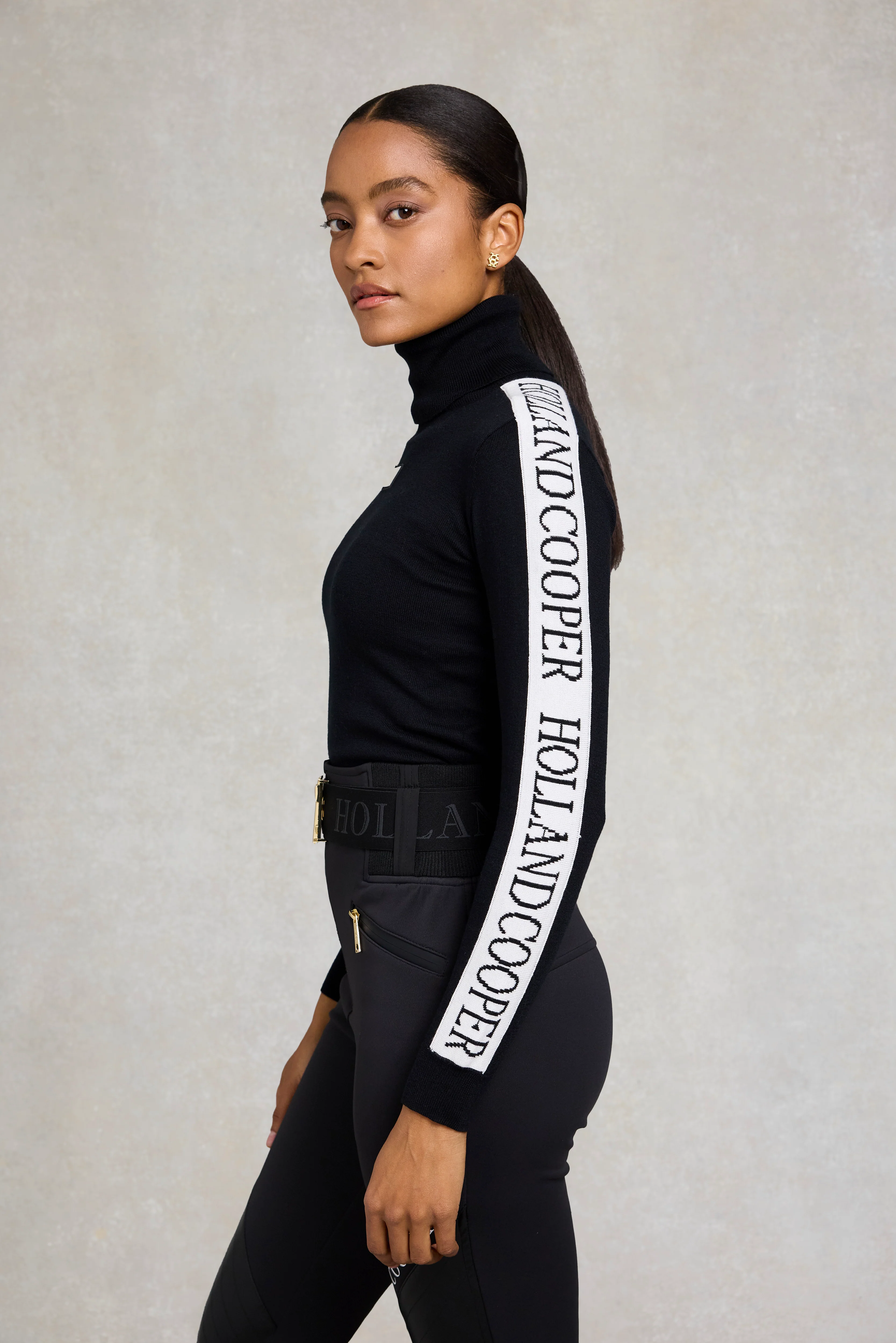 Thermal Ski Knit (Black) - Image 2