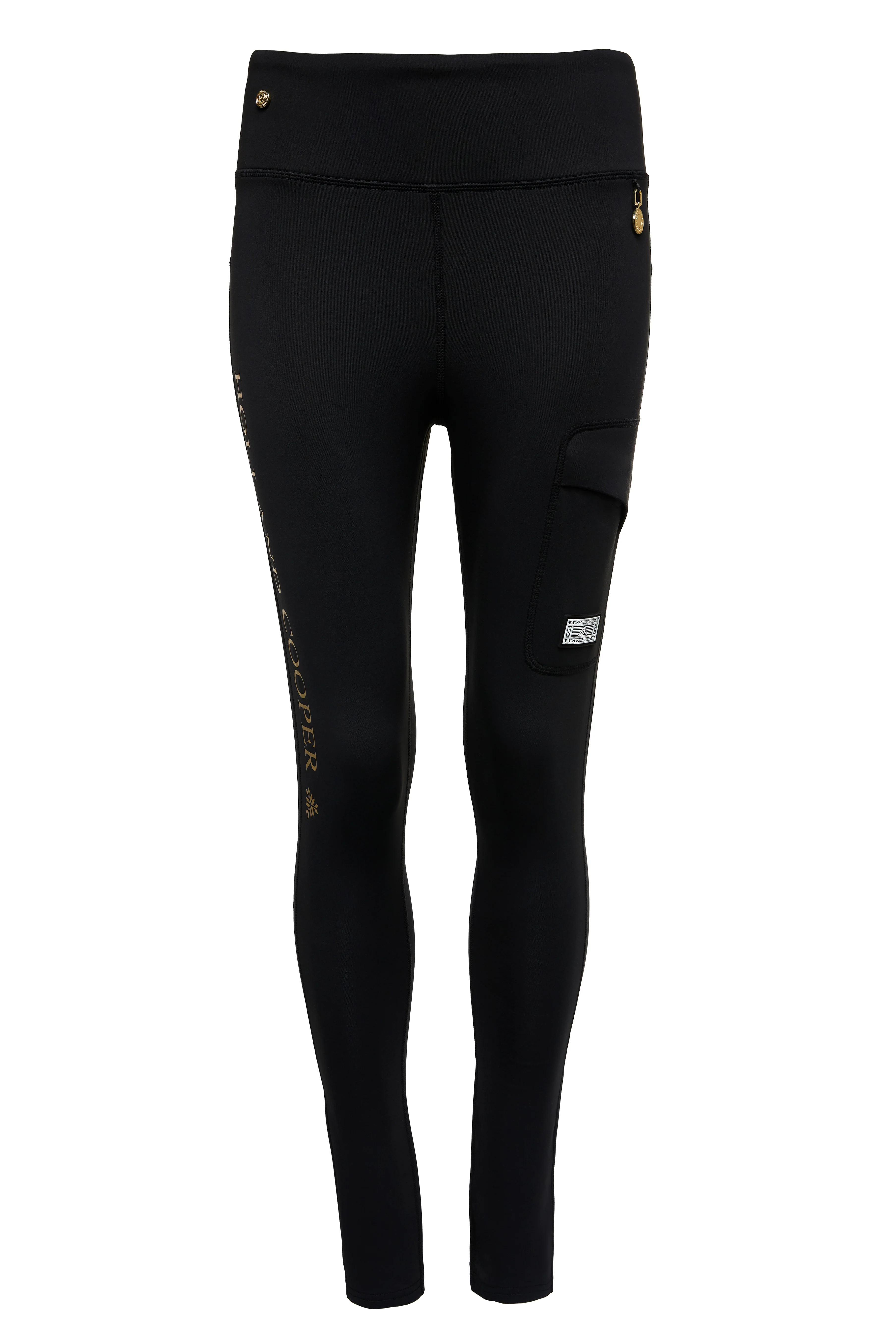 Thermal Ski Leggings (Black) - Image 4