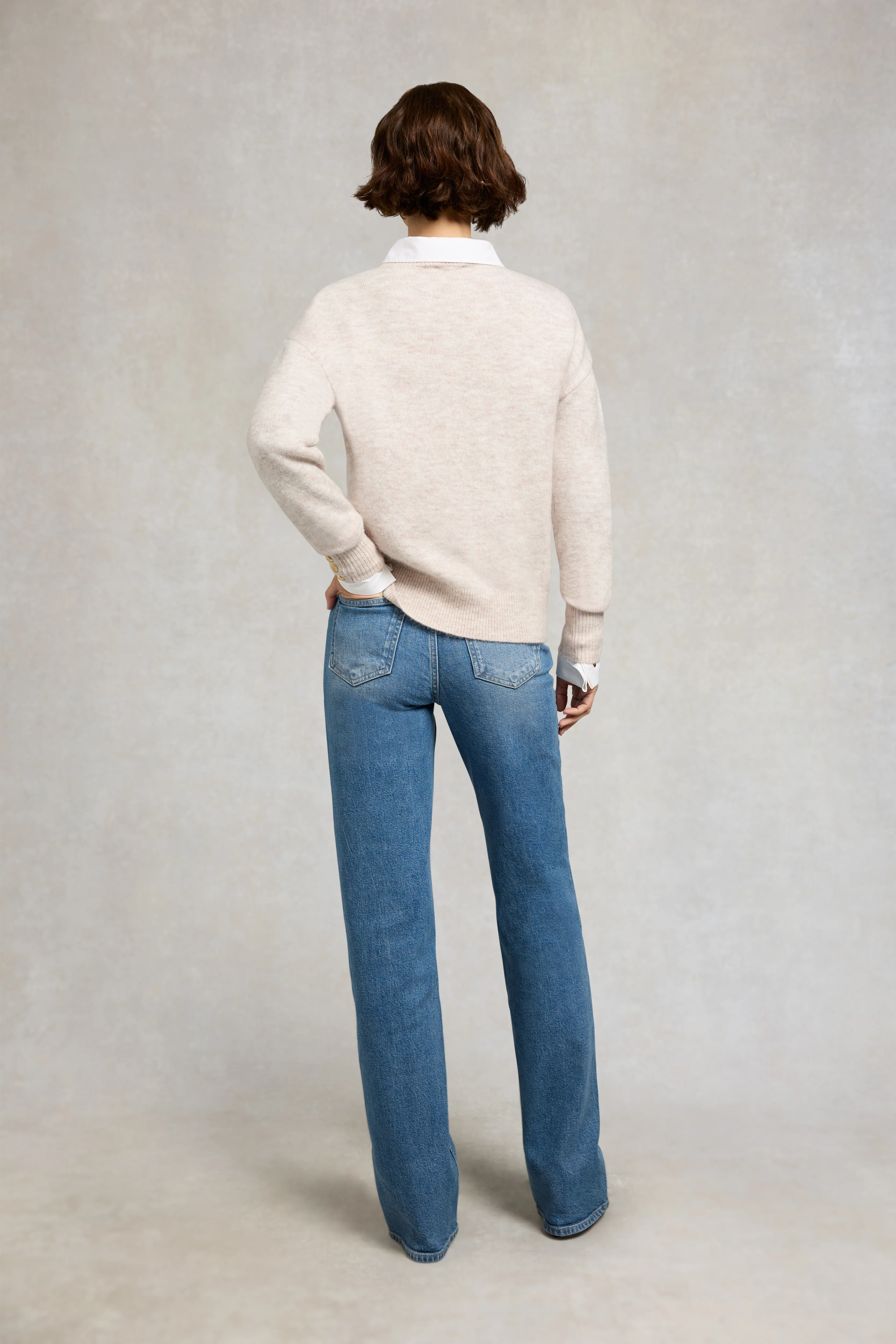 Tori Crew Neck Knit (Barley) - Image 5