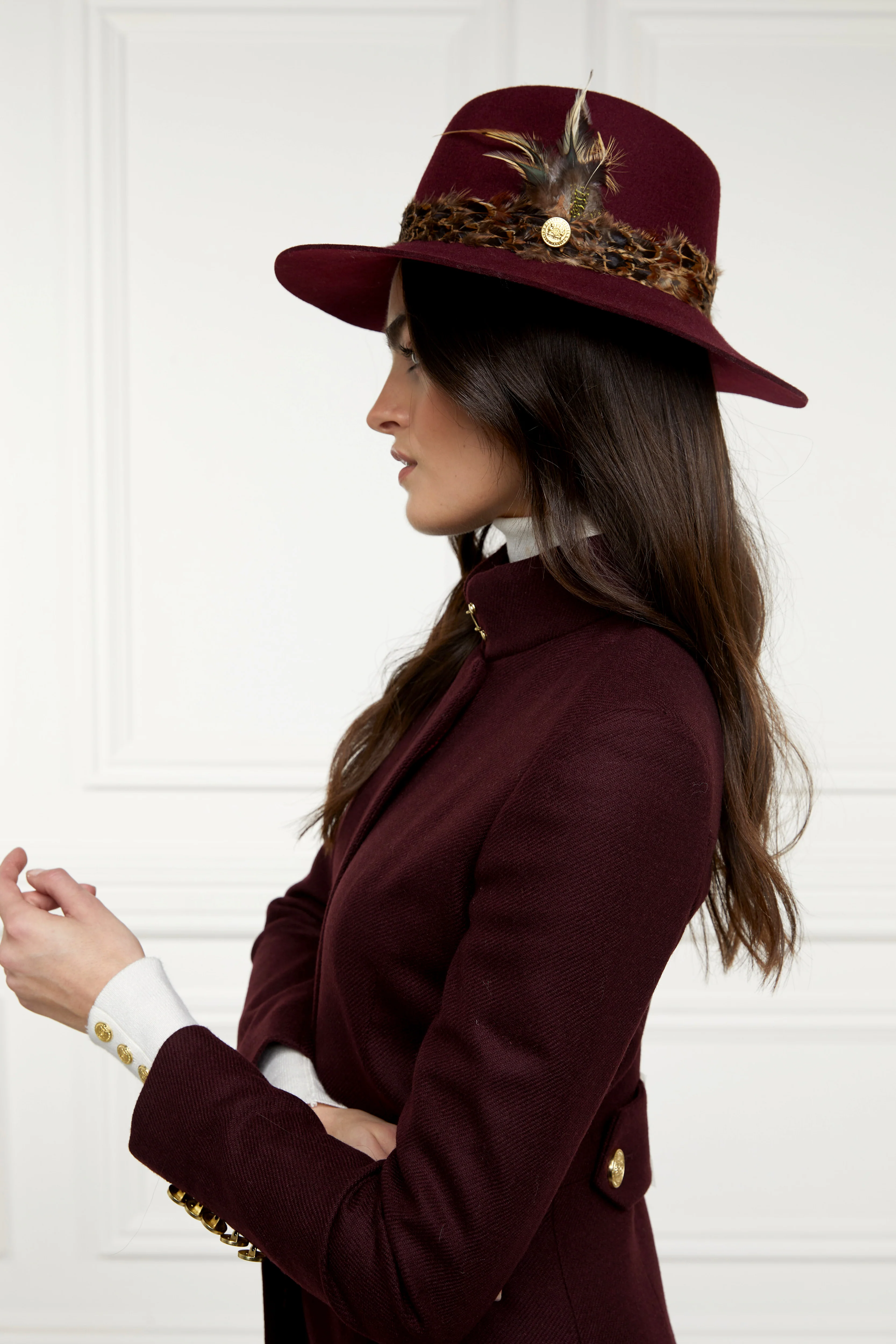 Trilby Hat (Mulberry) - Image 4
