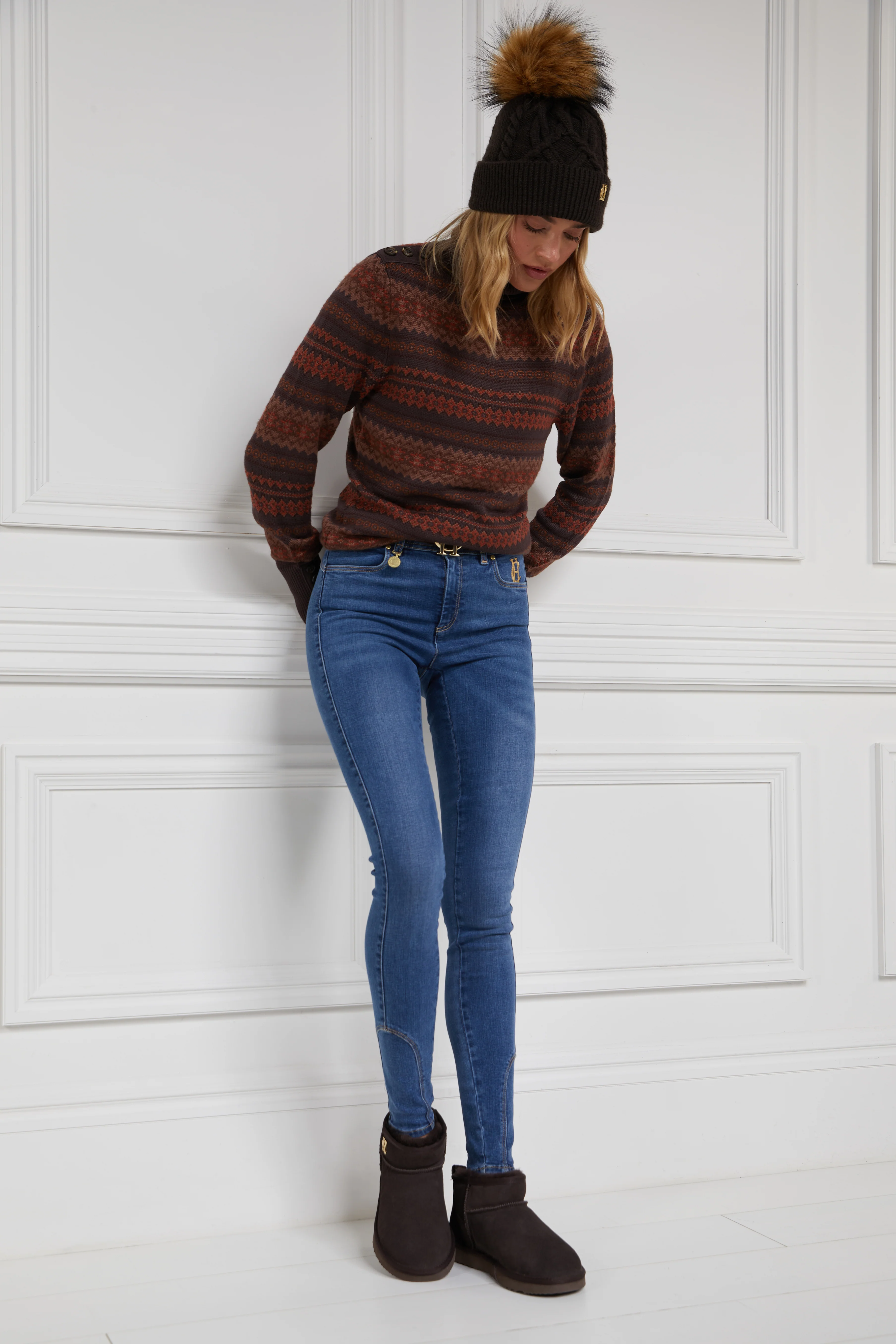 Ultra Mini Shearling Boot (Chocolate) - Image 5