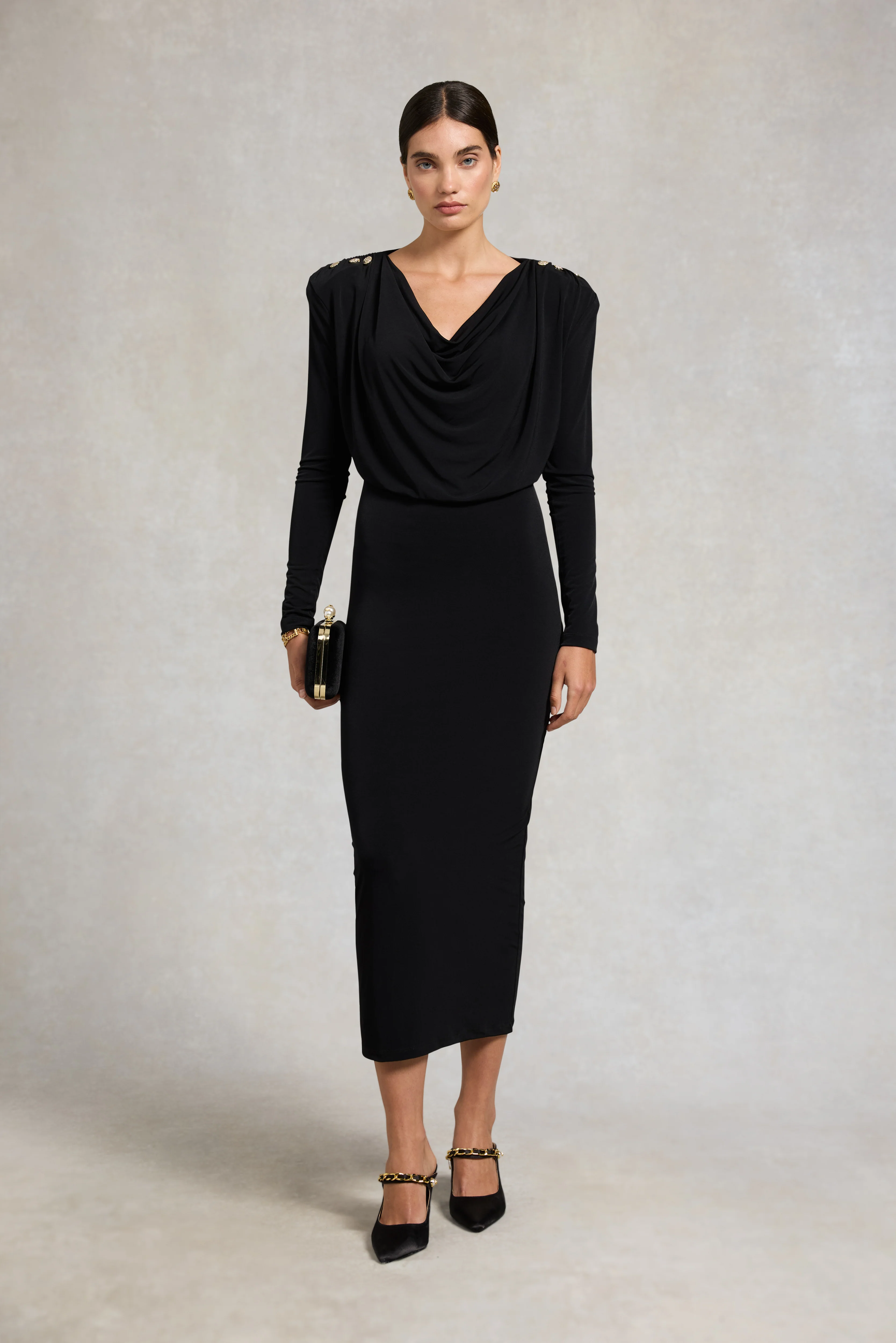 Verity Dress (Black) - Image 3