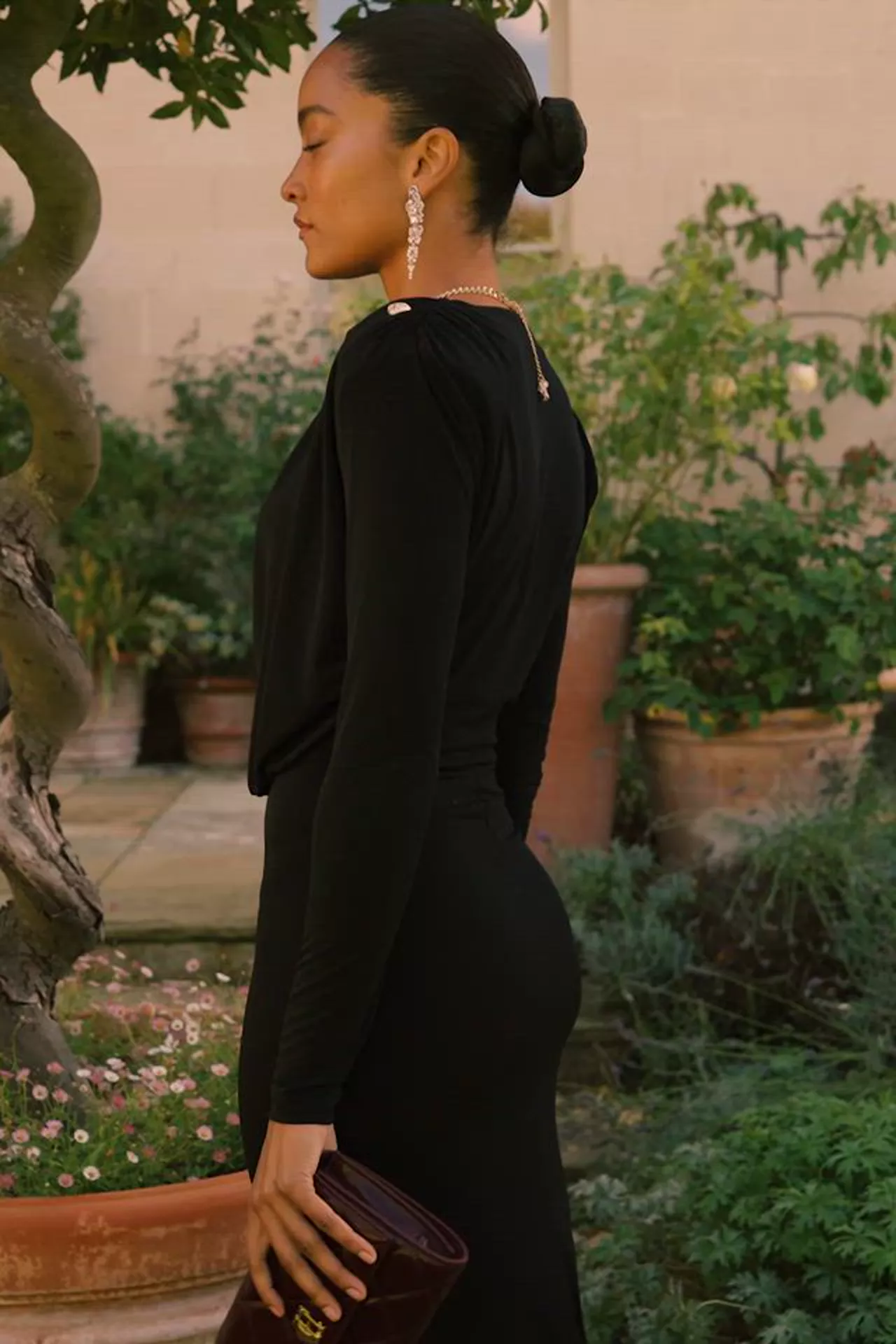 Verity Dress (Black) - Image 5