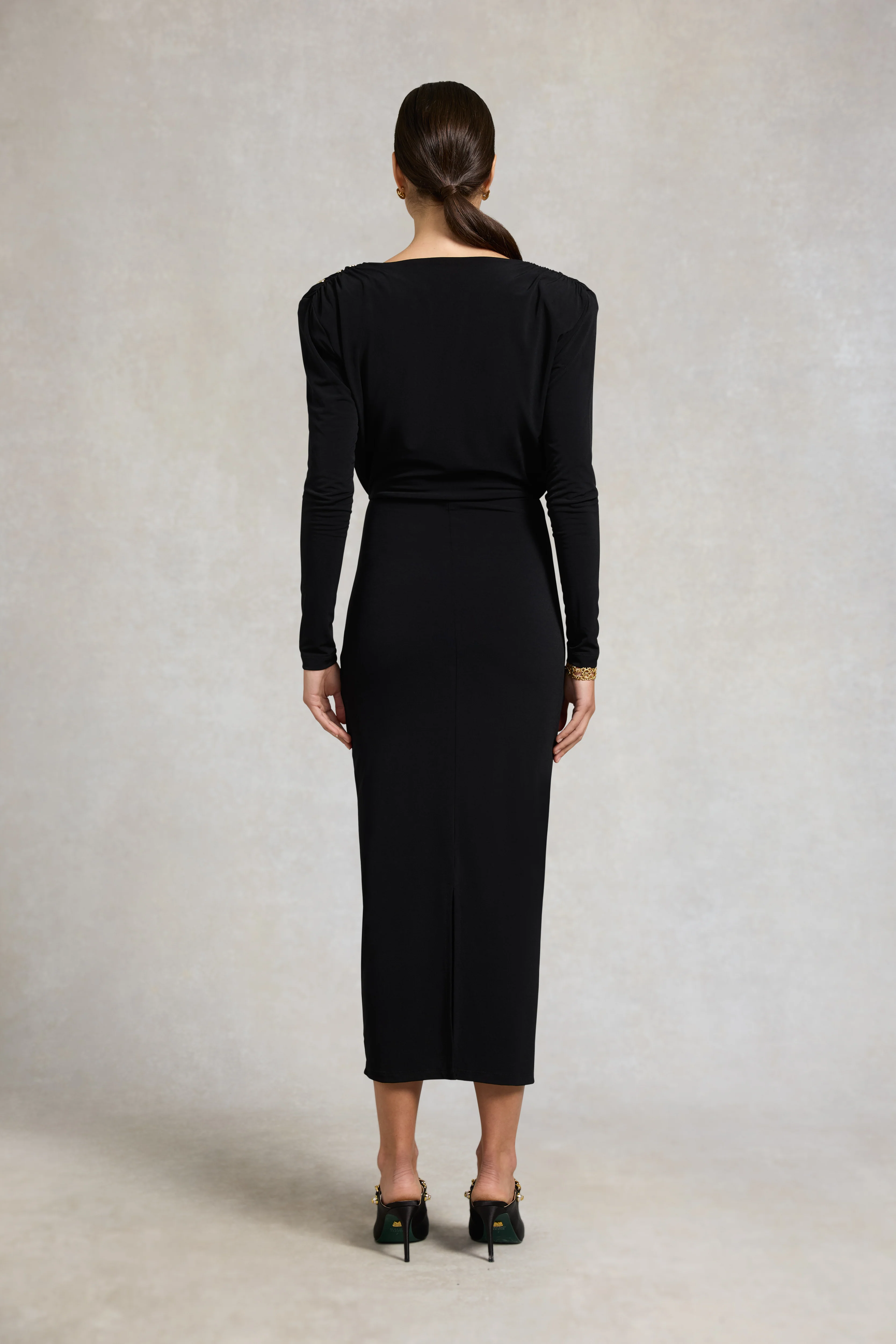 Verity Dress (Black) - Image 6