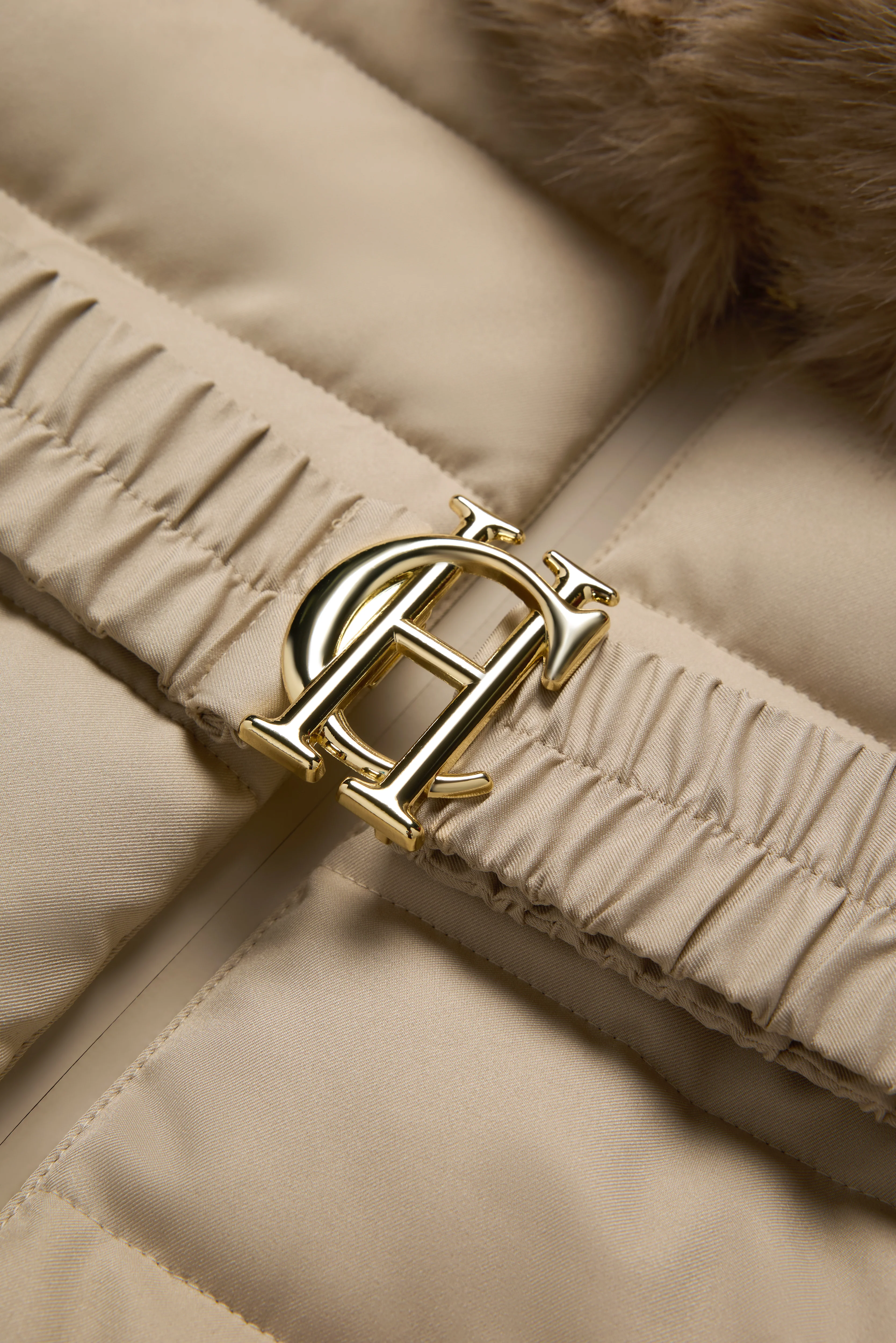 Vostock Belted Coat (Stone) - Image 8