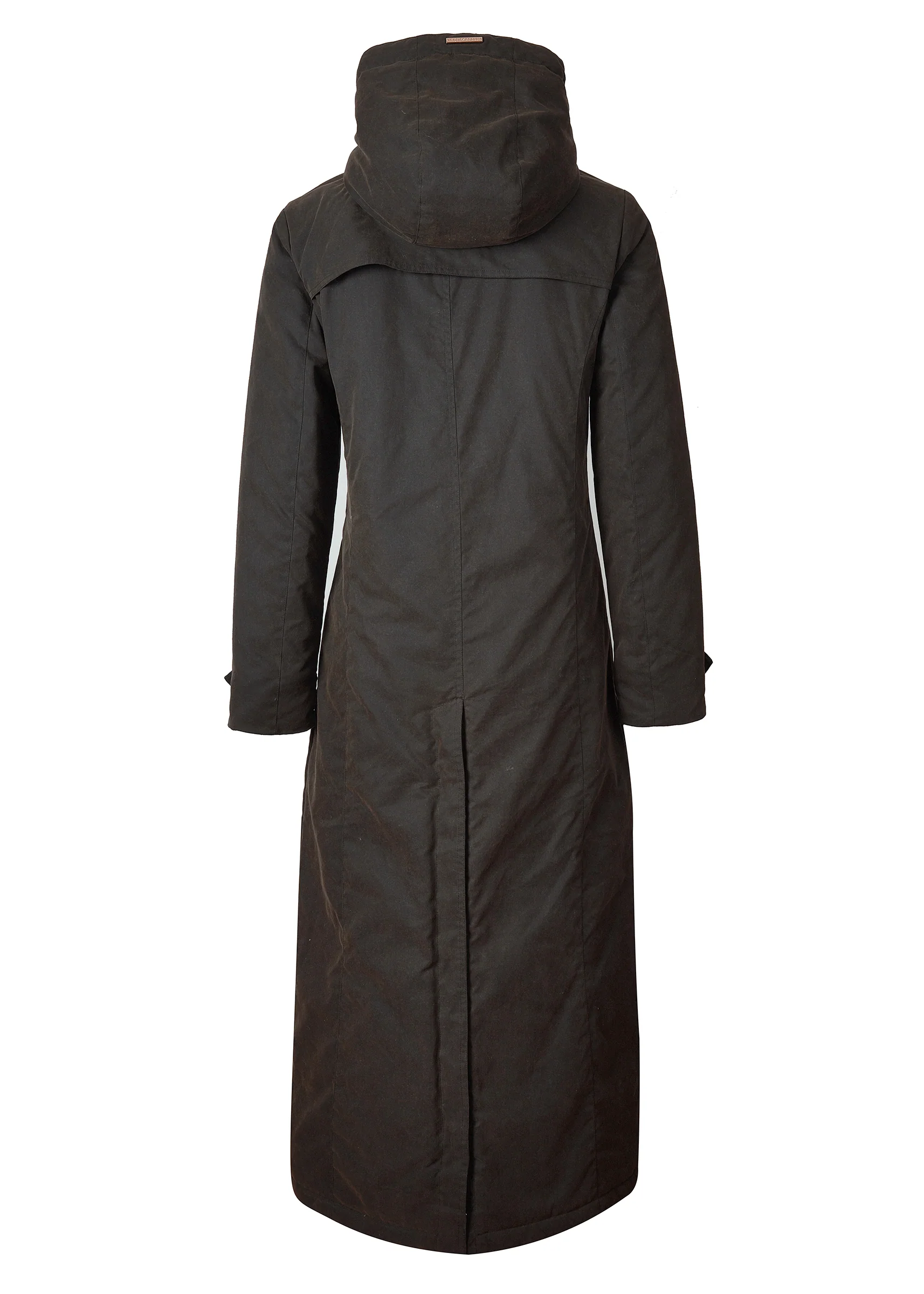 Wax Longline Field Coat (Dark Olive) - Image 10