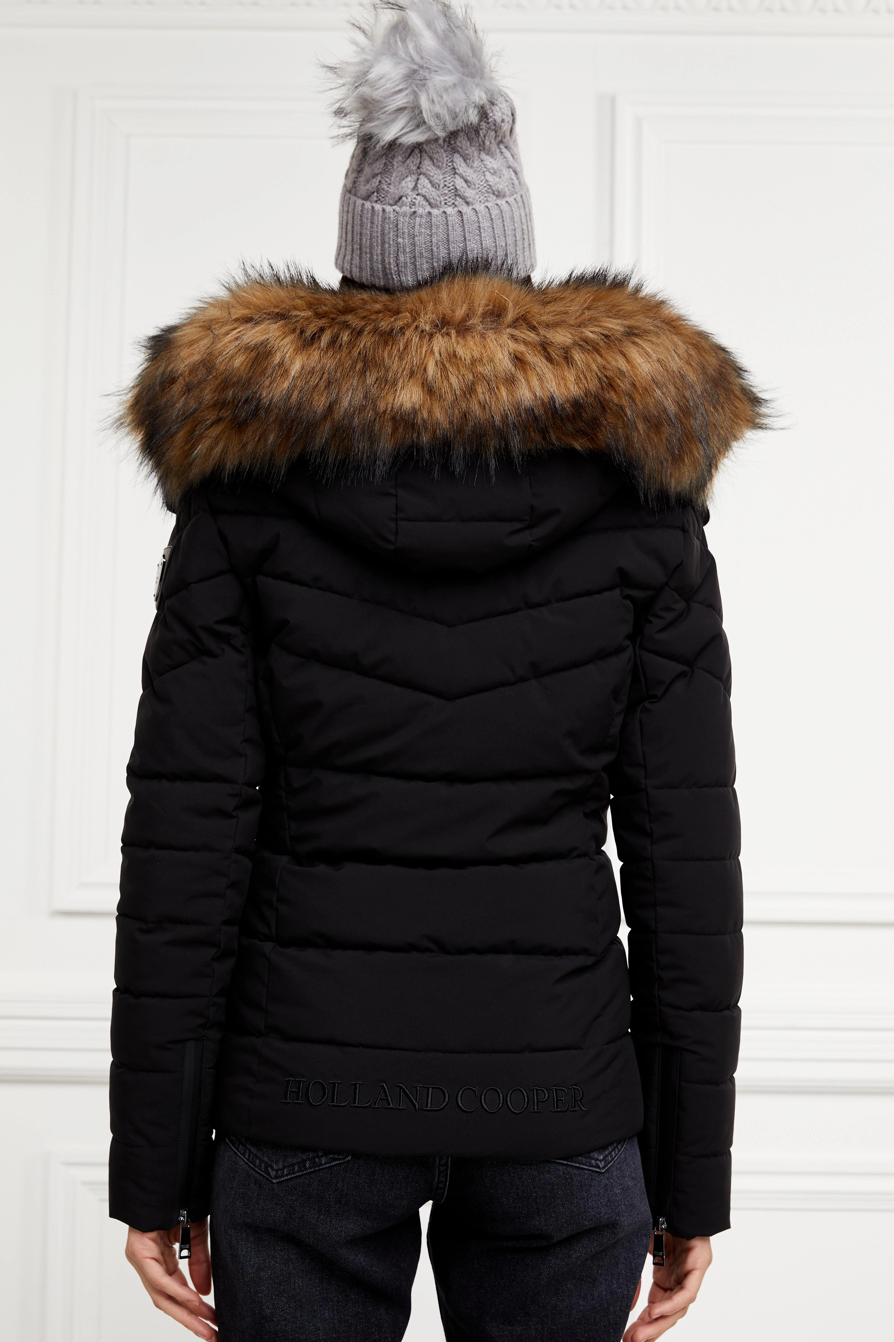 Whistler Puffer Jacket (Black Natural) - Image 2