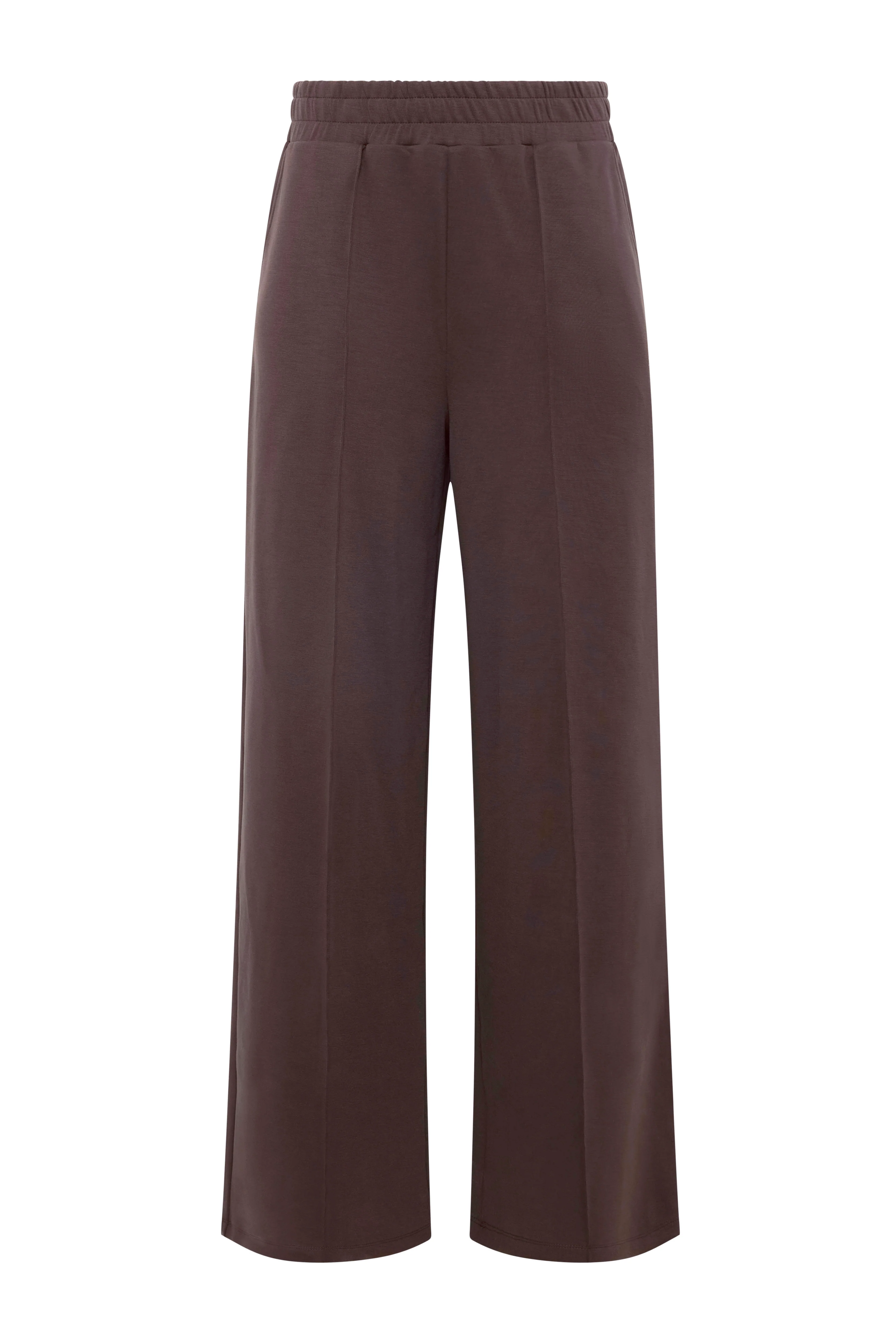 Artemis Wide Leg Soft Jogger (Chocolate) - Image 5